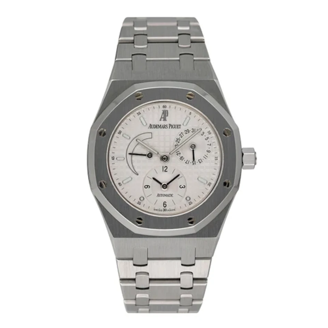 Audemars Piguet Royal Oak 25730ST White Dial Mens Watch Box Papers