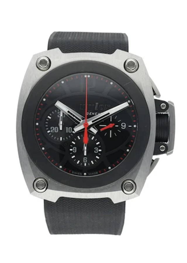 Wyler CODE-S S04.C1C.04.00.BA001.RBA07.41 Titanium Men Watch