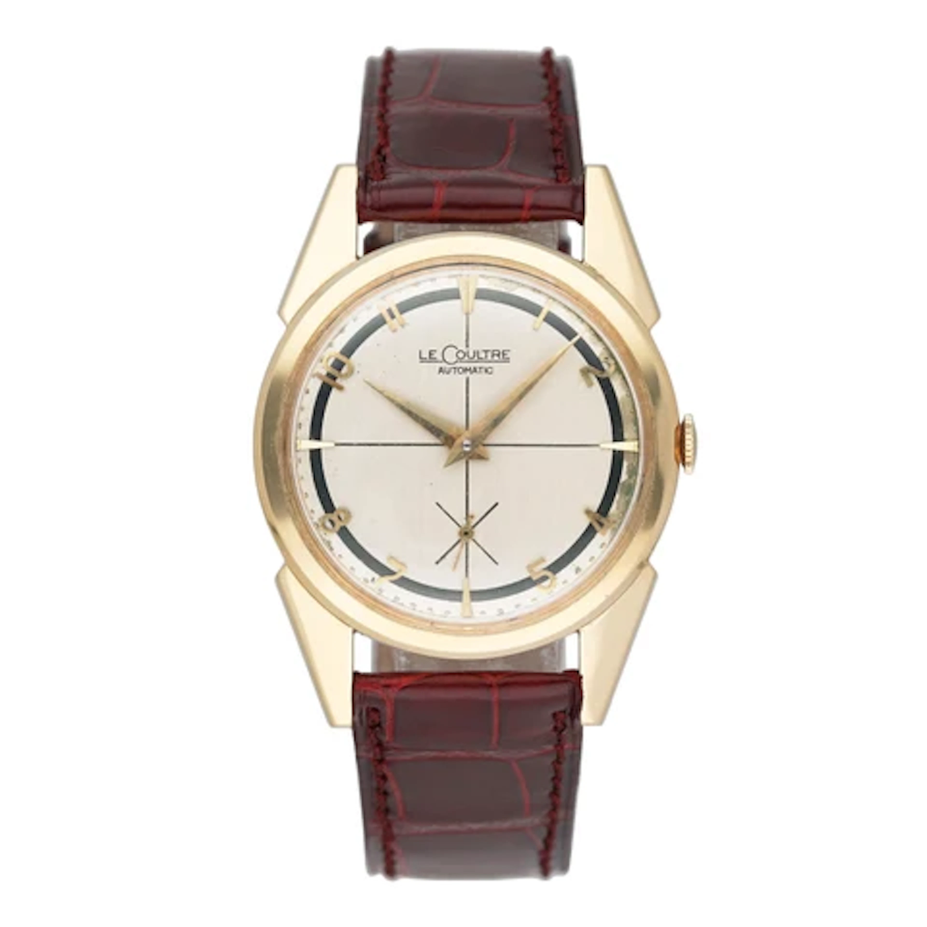 Lecoultre 950-135 Silver Dial Mens Watch