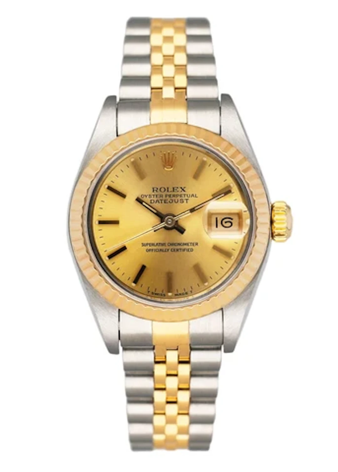 Rolex Datejust 69173 Champagne Dial Ladies Watch