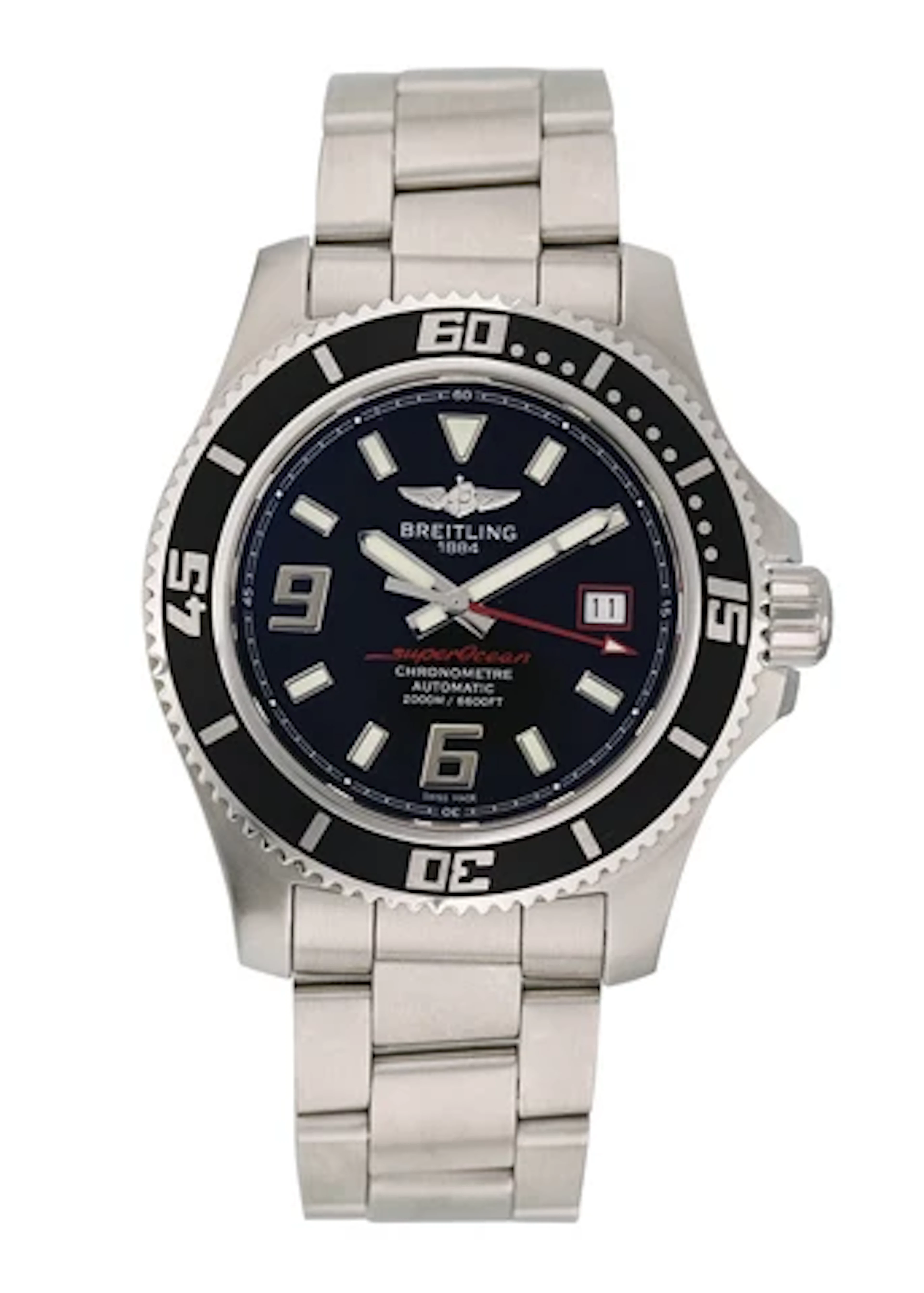 Breitling Superocean A17391 Mens Watch Original Papers