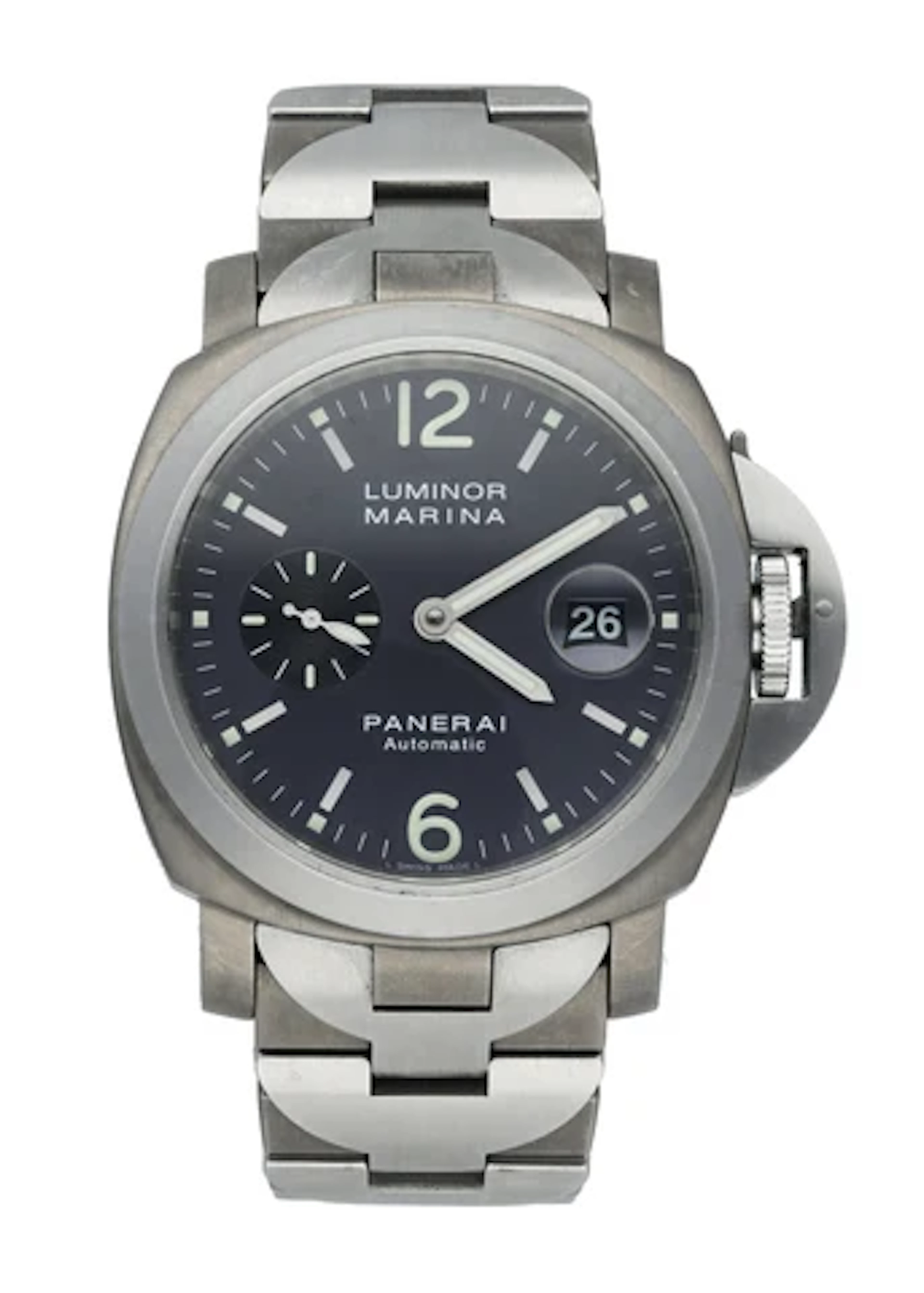 Panerai Luminor Marina PAM 91 Titanium Automatic Mens Watch