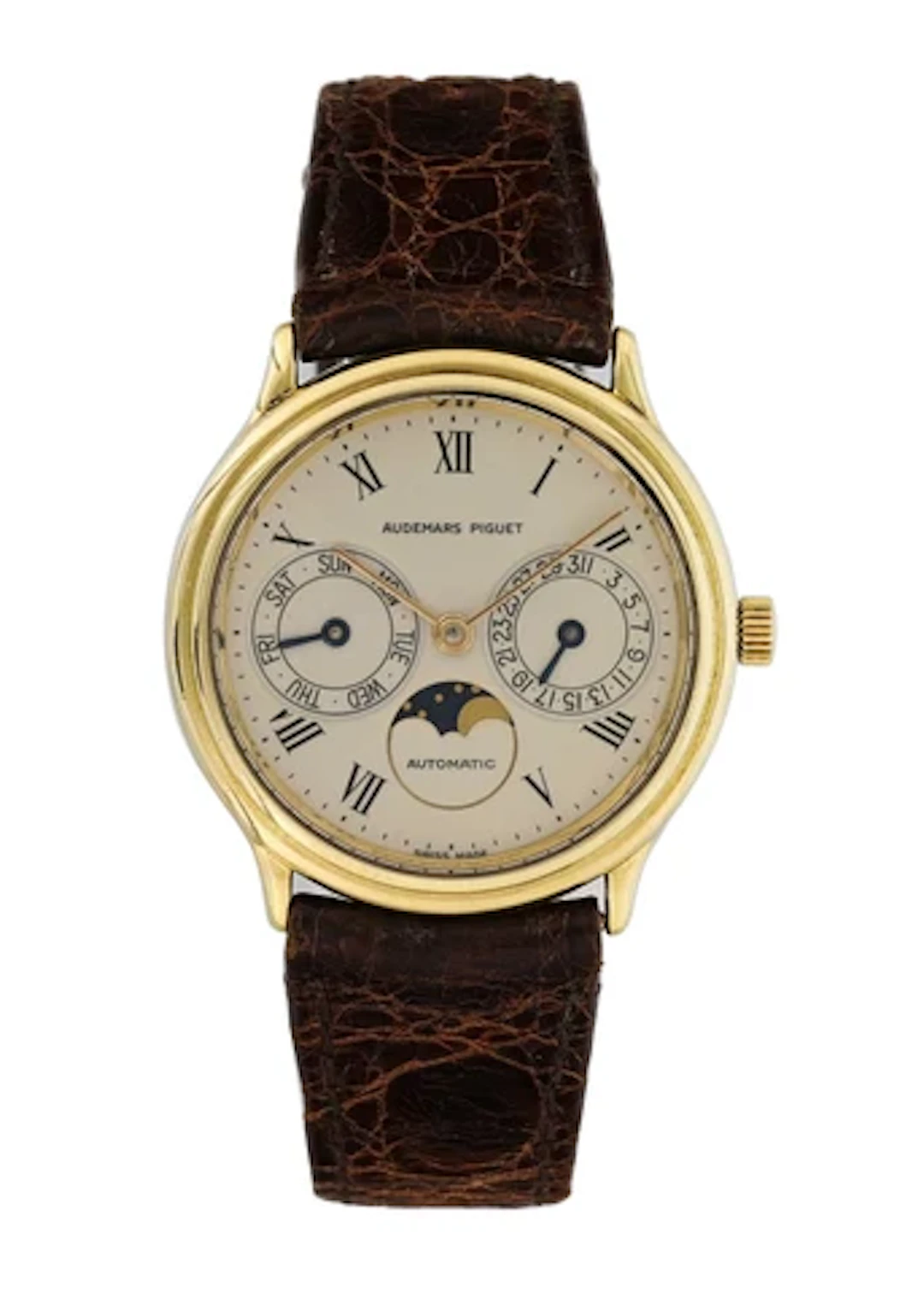 Audemars Piguet Classic Day Date Moonphase 25589BA Mens Watch