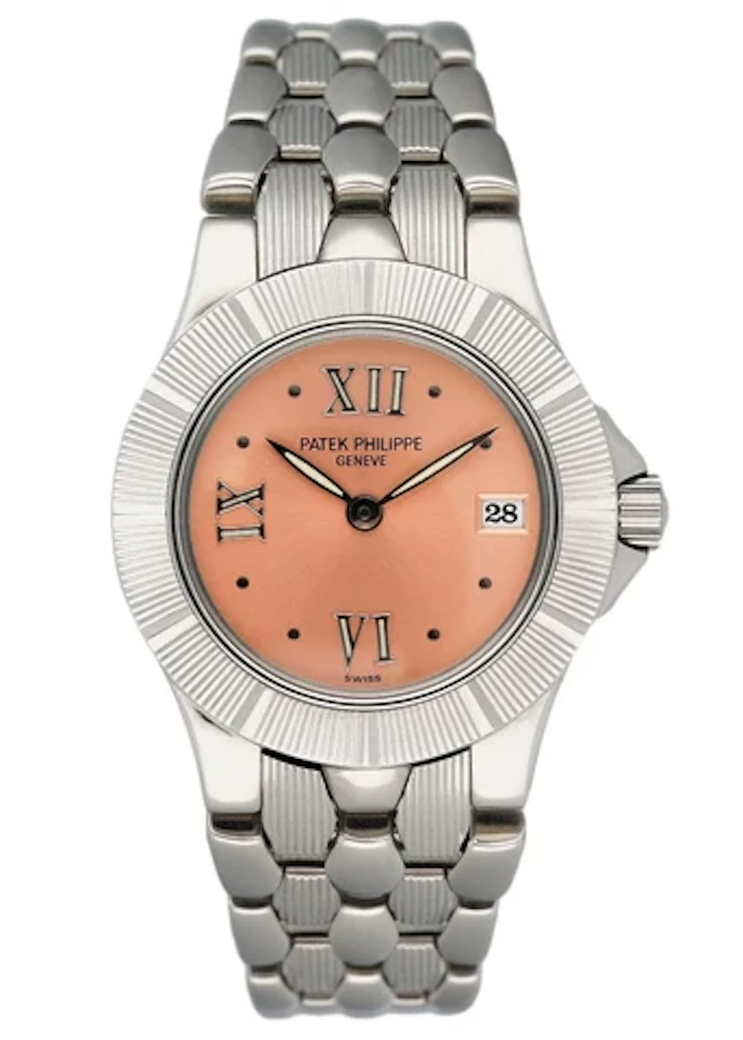 Patek Philippe Neptune 4880 Pink Dial Ladies Watch
