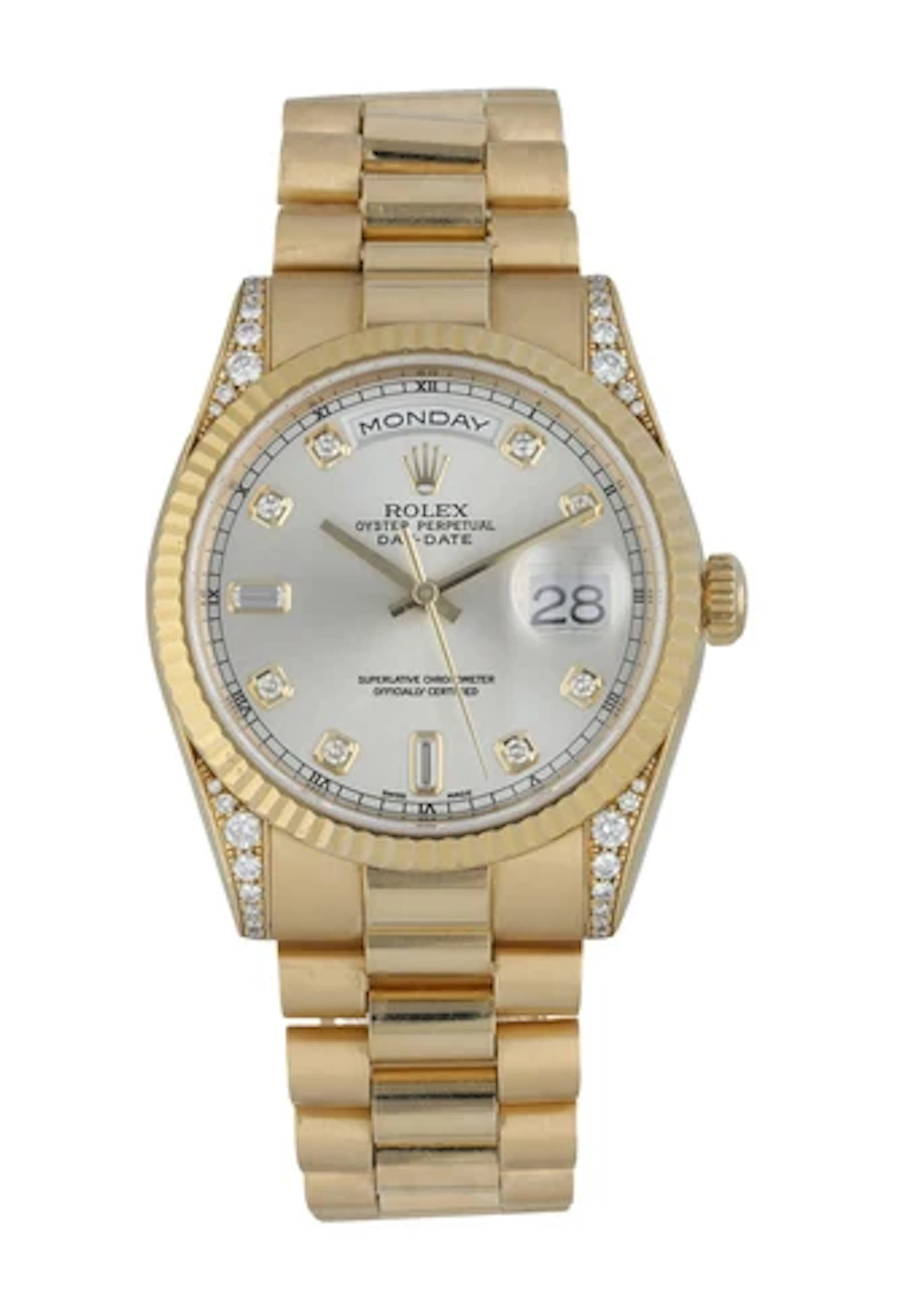 Rolex Day Date President 118338 Diamond Dial / Case Men's Watch