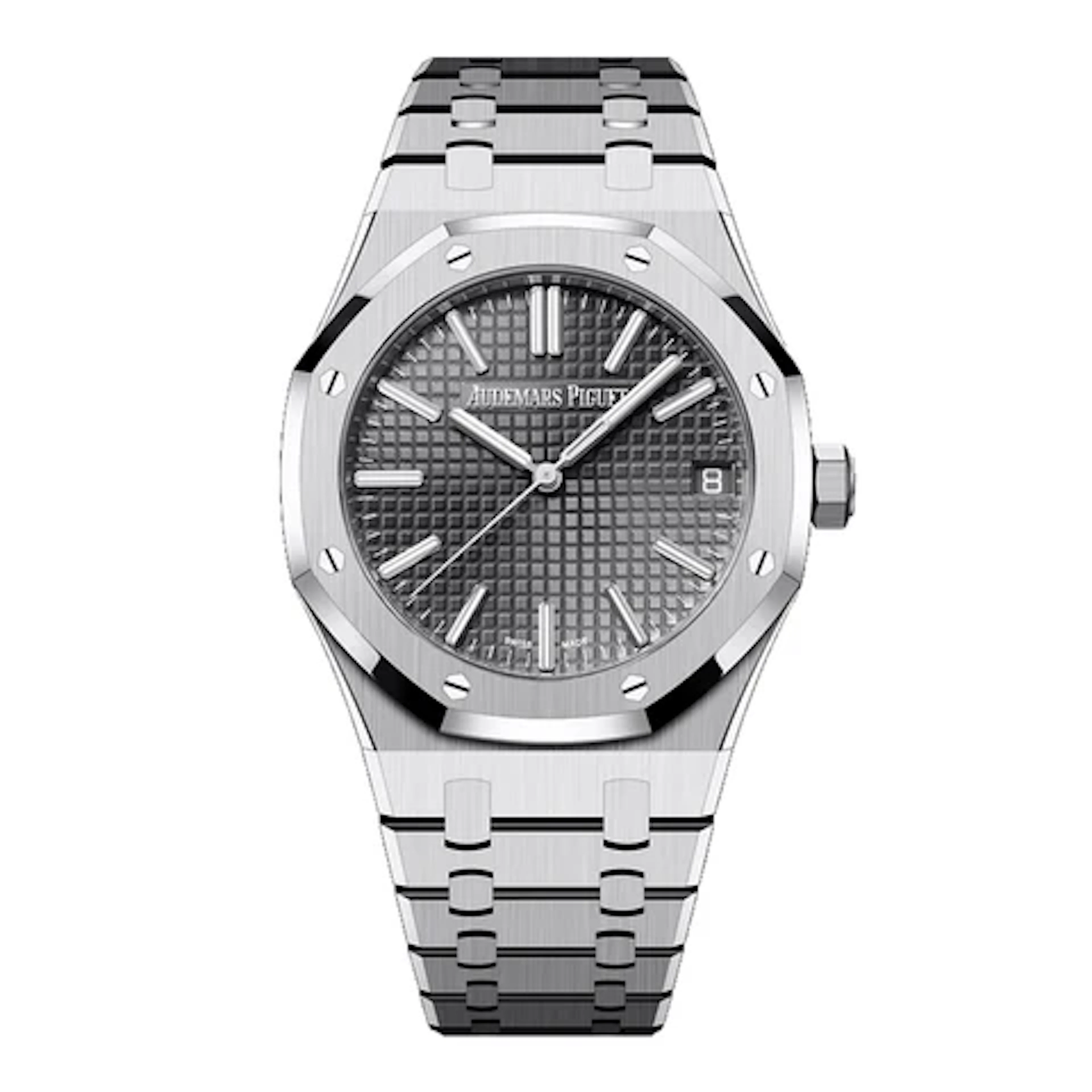 Audemars Piguet Royal Oak 15510ST Grey Dial Mens Watch Box Papers