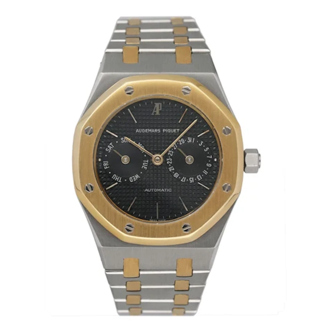 Audemars Piguet Royal Oak Day-Date "OWL" 25572SA Black Dial Mens Watch