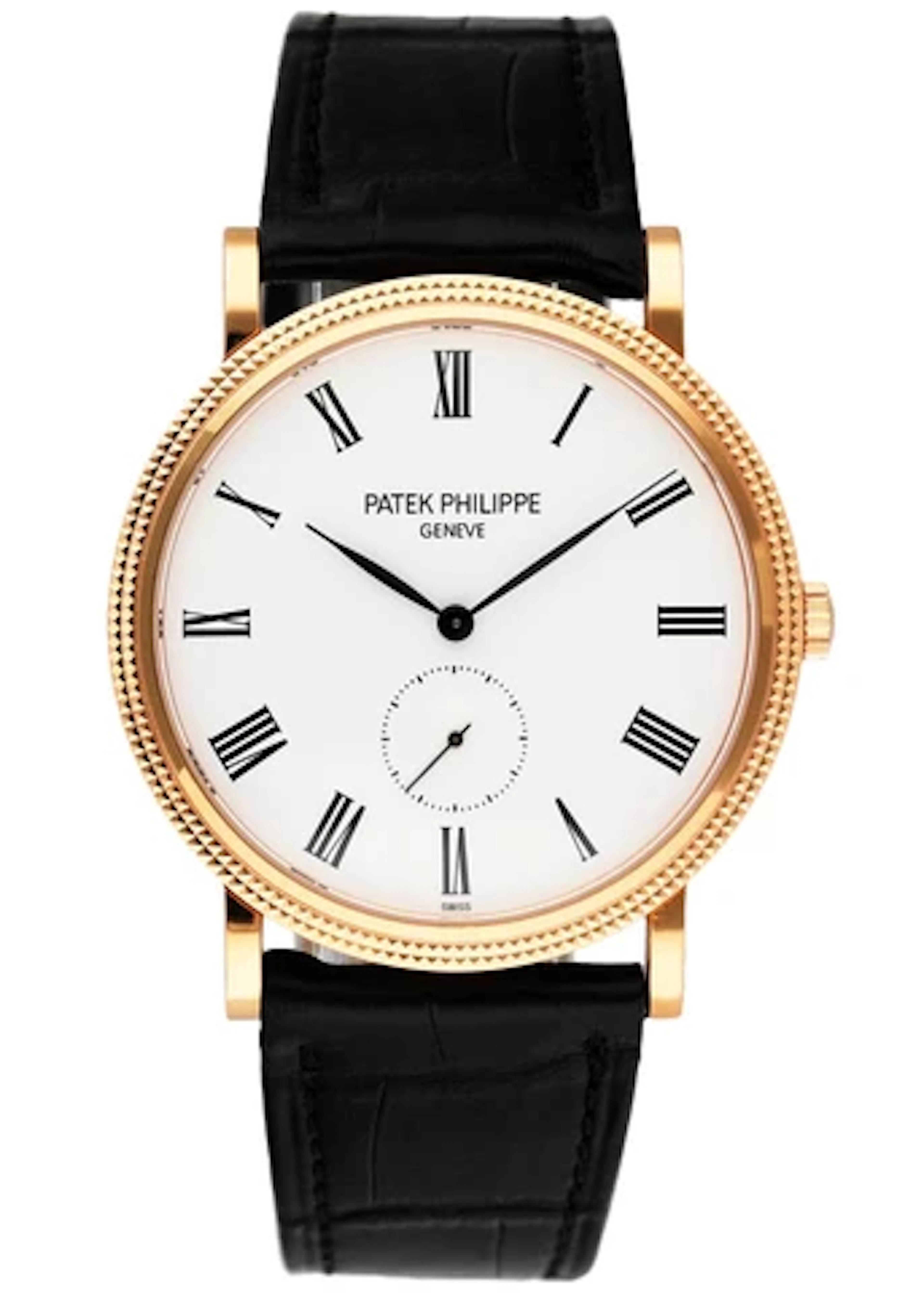 Patek Philippe Calatrava 5119R 18K Rose Gold Mens Watch With Papers
