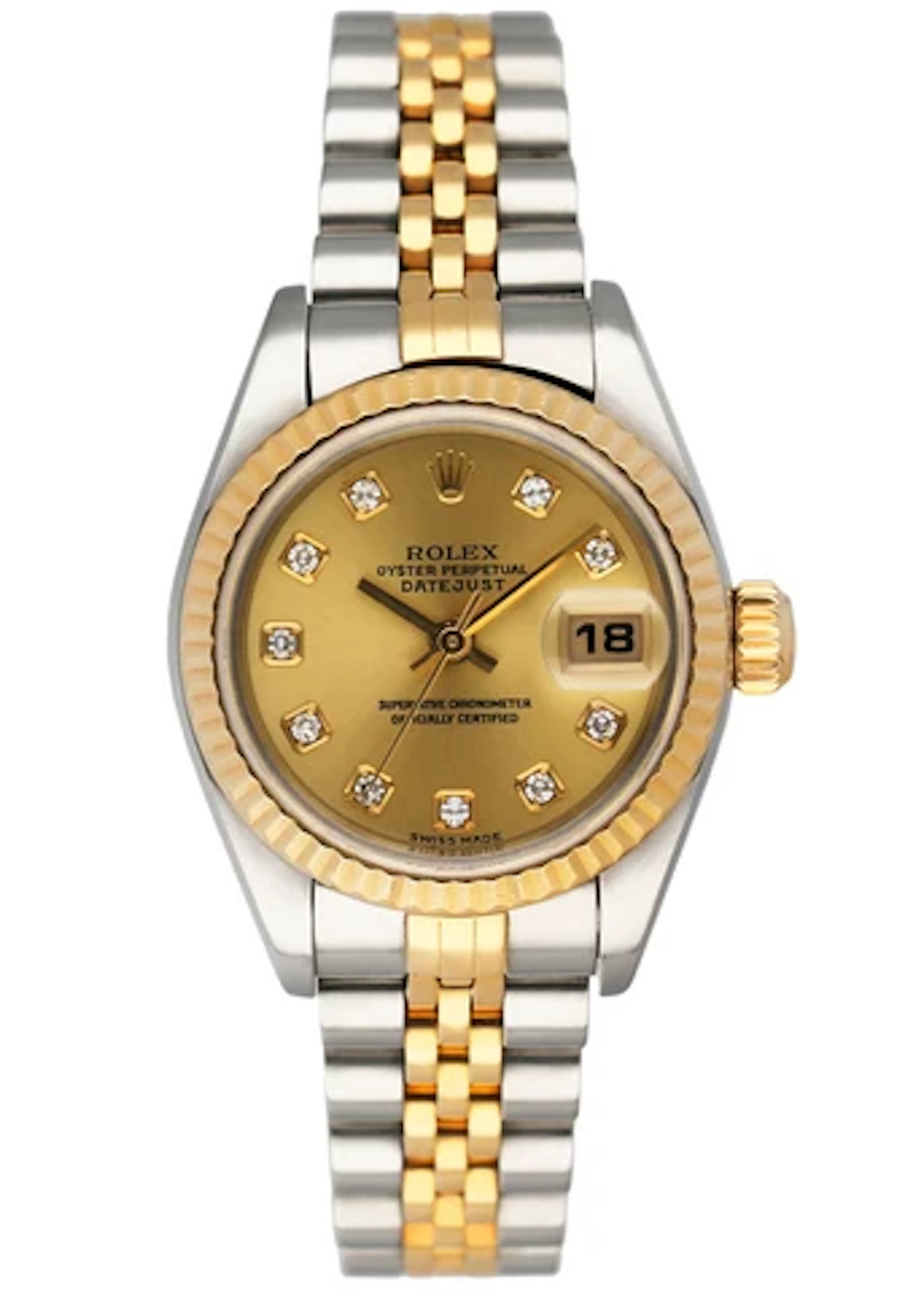 Rolex Datejust 79173 Diamond Dial Ladies Watch