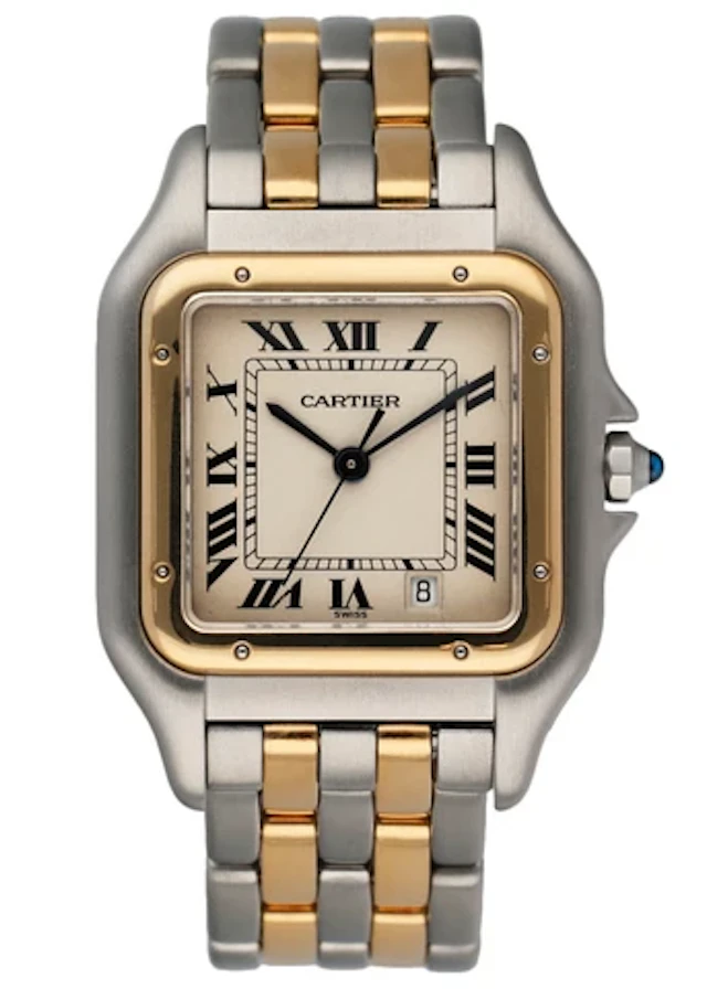 Cartier Panthere 187949C Two Rows Midsize Ladies Watch Box & Papers