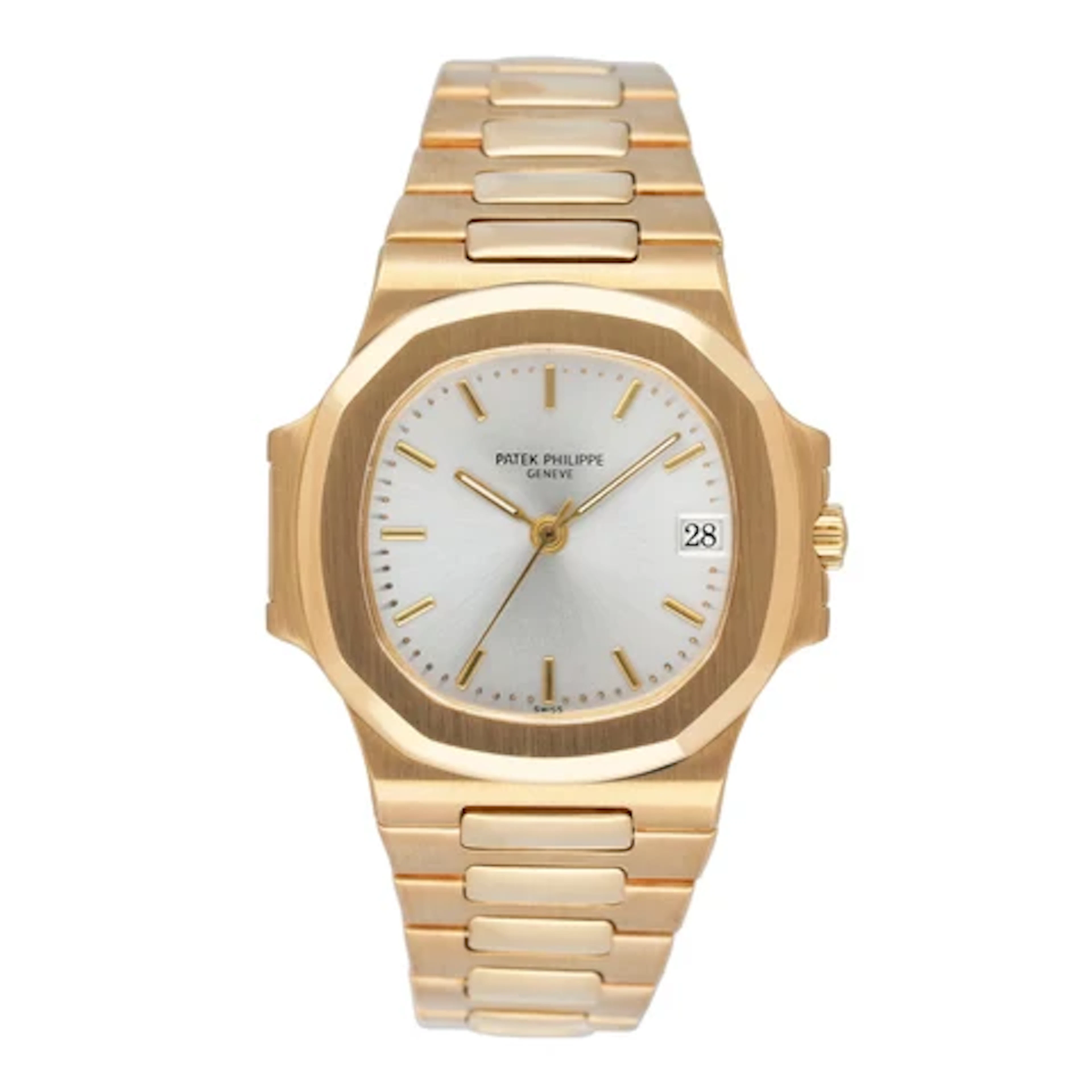 Patek Philippe Nautilus 3800/1J 18K Yellow Gold Mens Watch