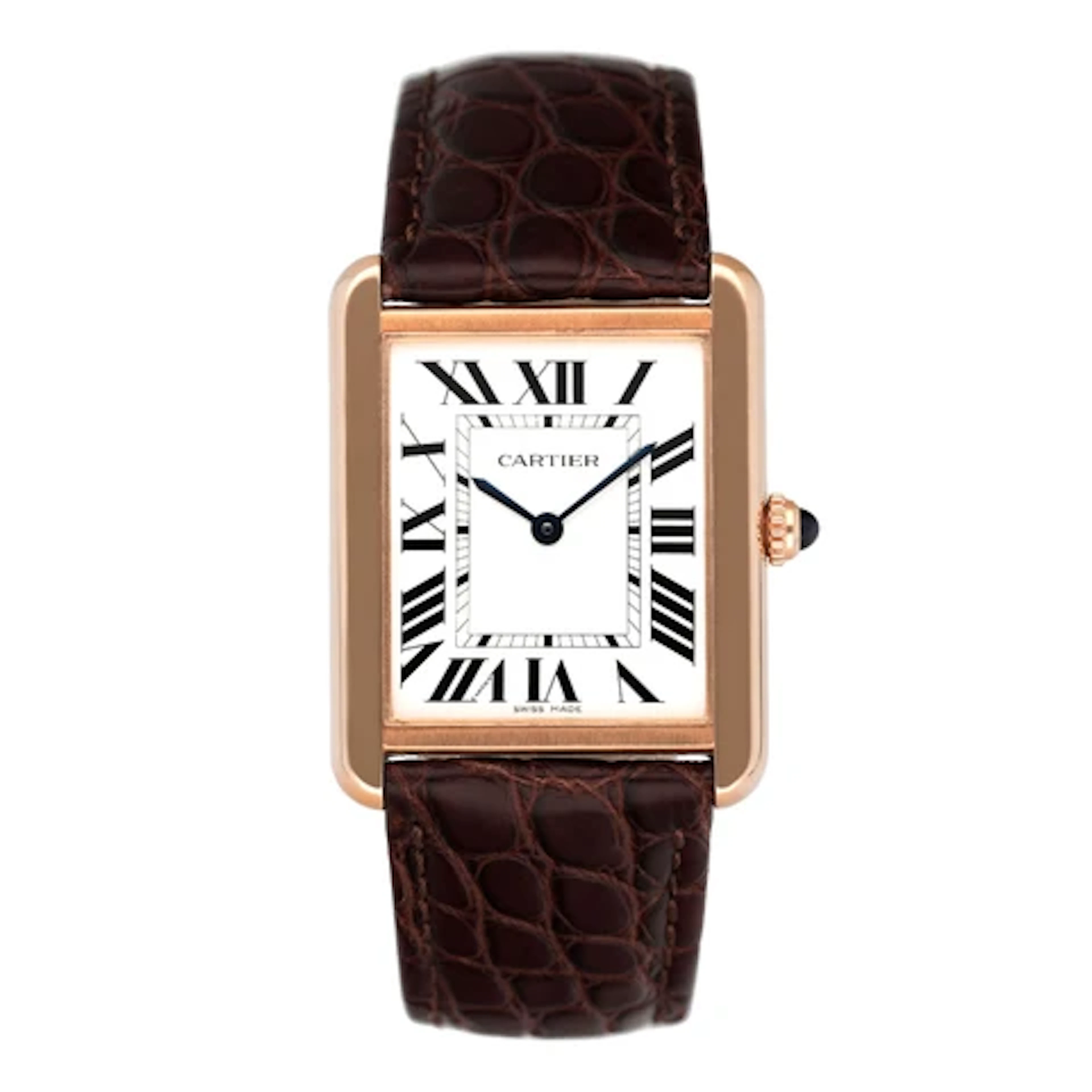 Cartier Tank Solo W5200025 18K Rose Gold Watch