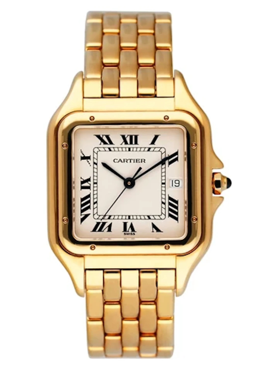 Cartier Panthere Large 1060 18K Yellow Gold Mens Watch