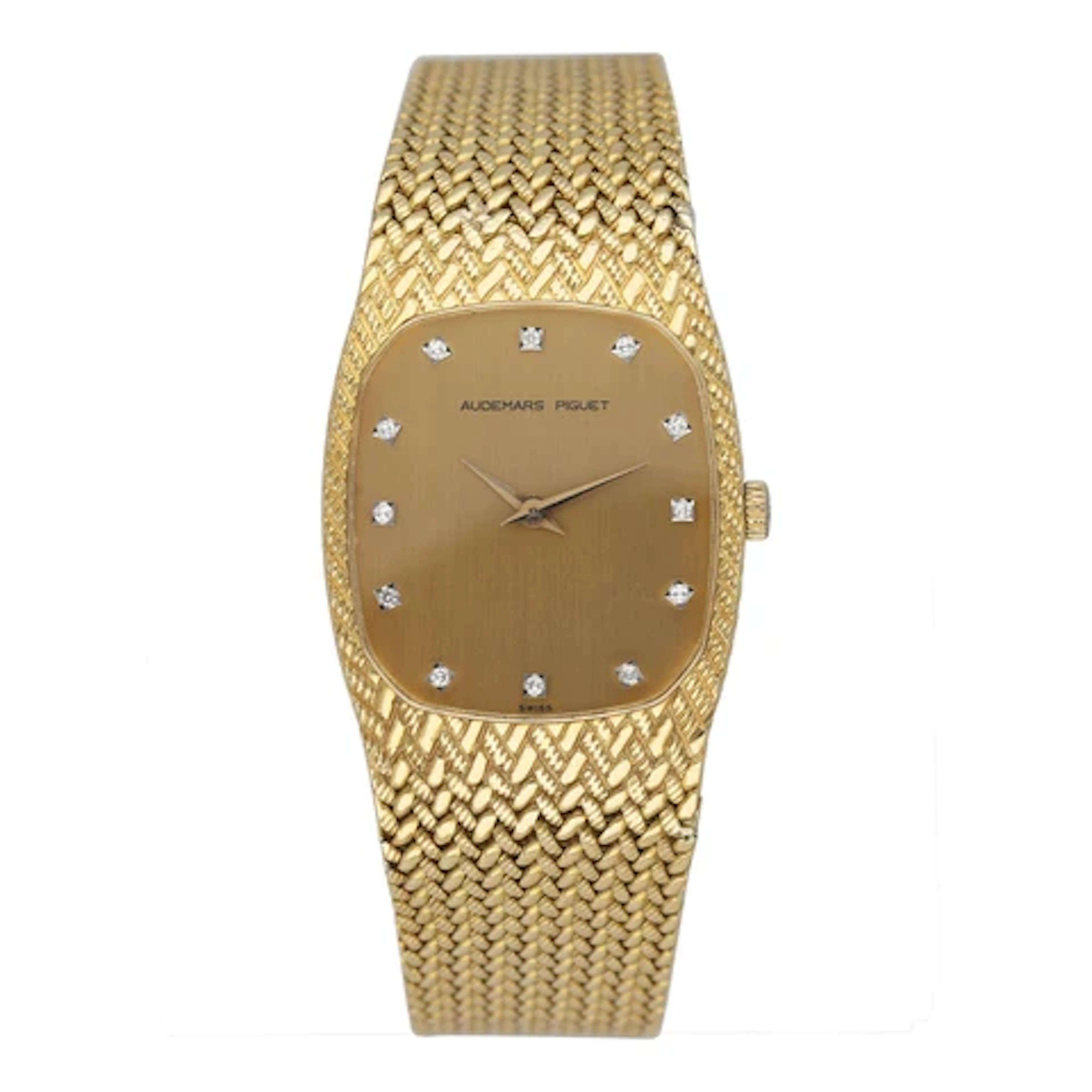 Audemars Piguet Cobra Diamond Champagne Ladies Watch
