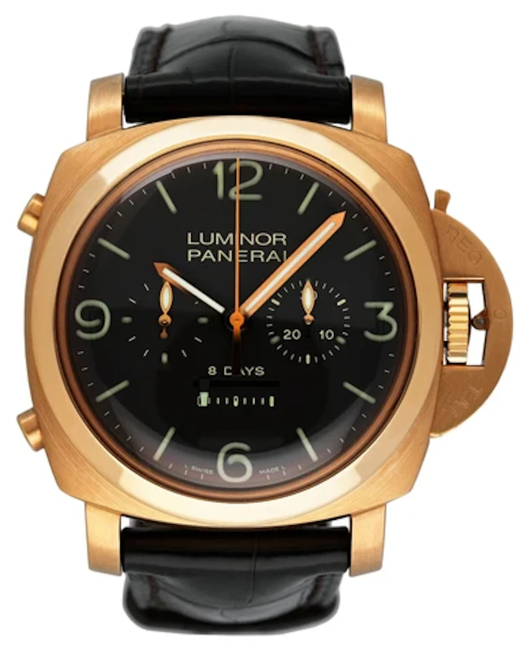 Panerai Luminor 1950 8 Days Rattrapante PAM00319 Mens Watch Box Papers
