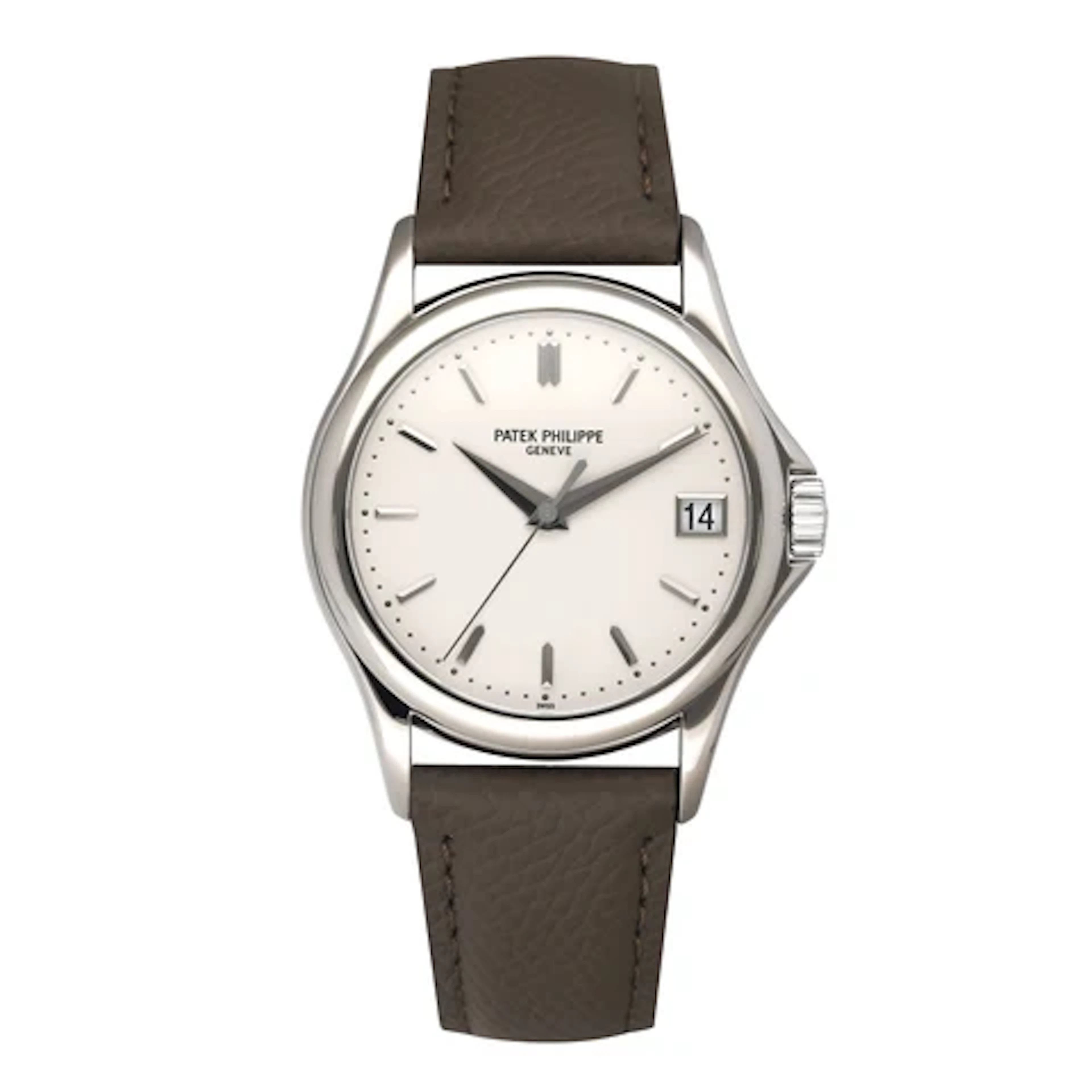 Patek Philippe Calatrava 5127G Silver Dial Mens Watch