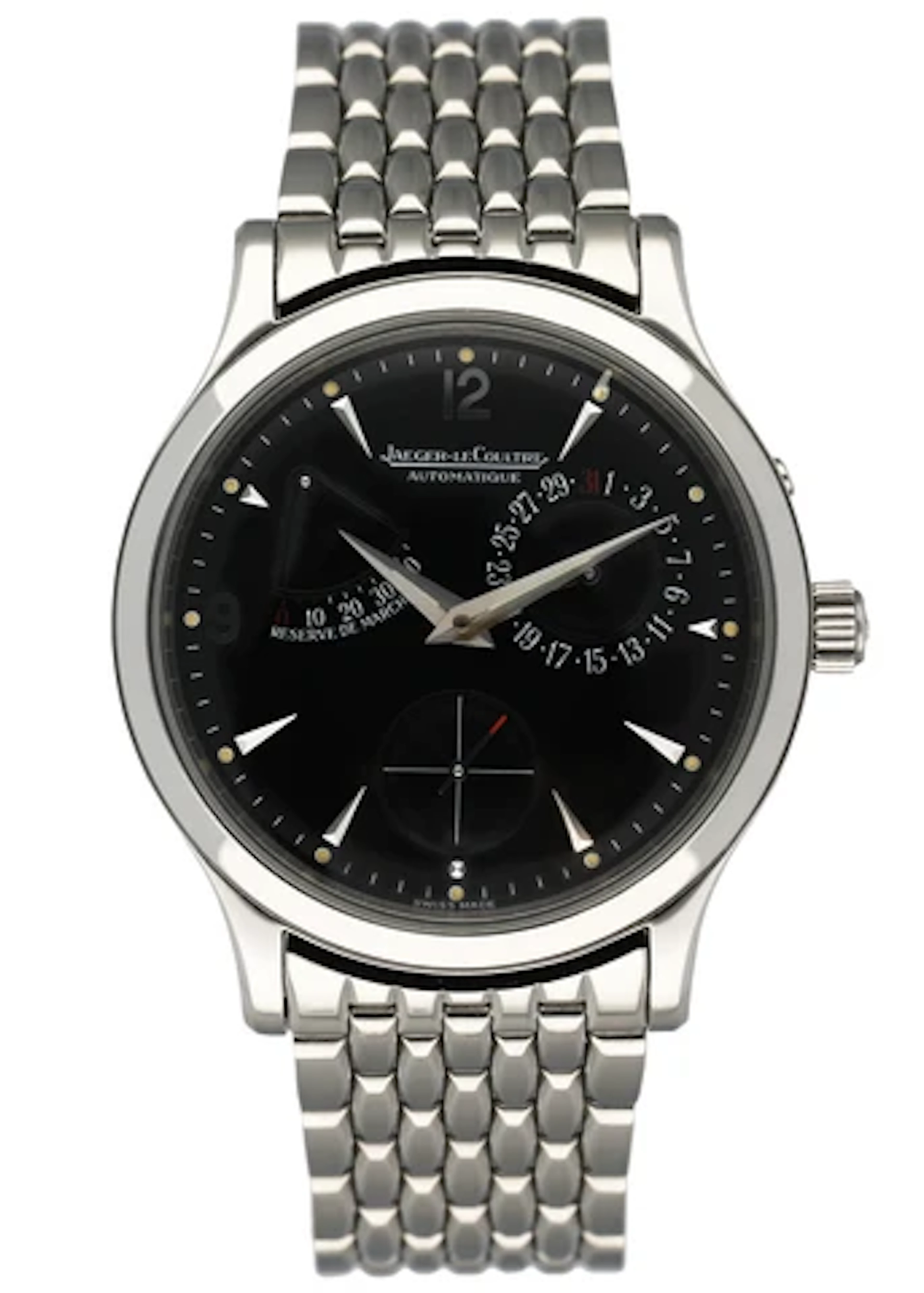Jaeger LeCoultre Master Reserve De Marche Mens Watch Box & Papers