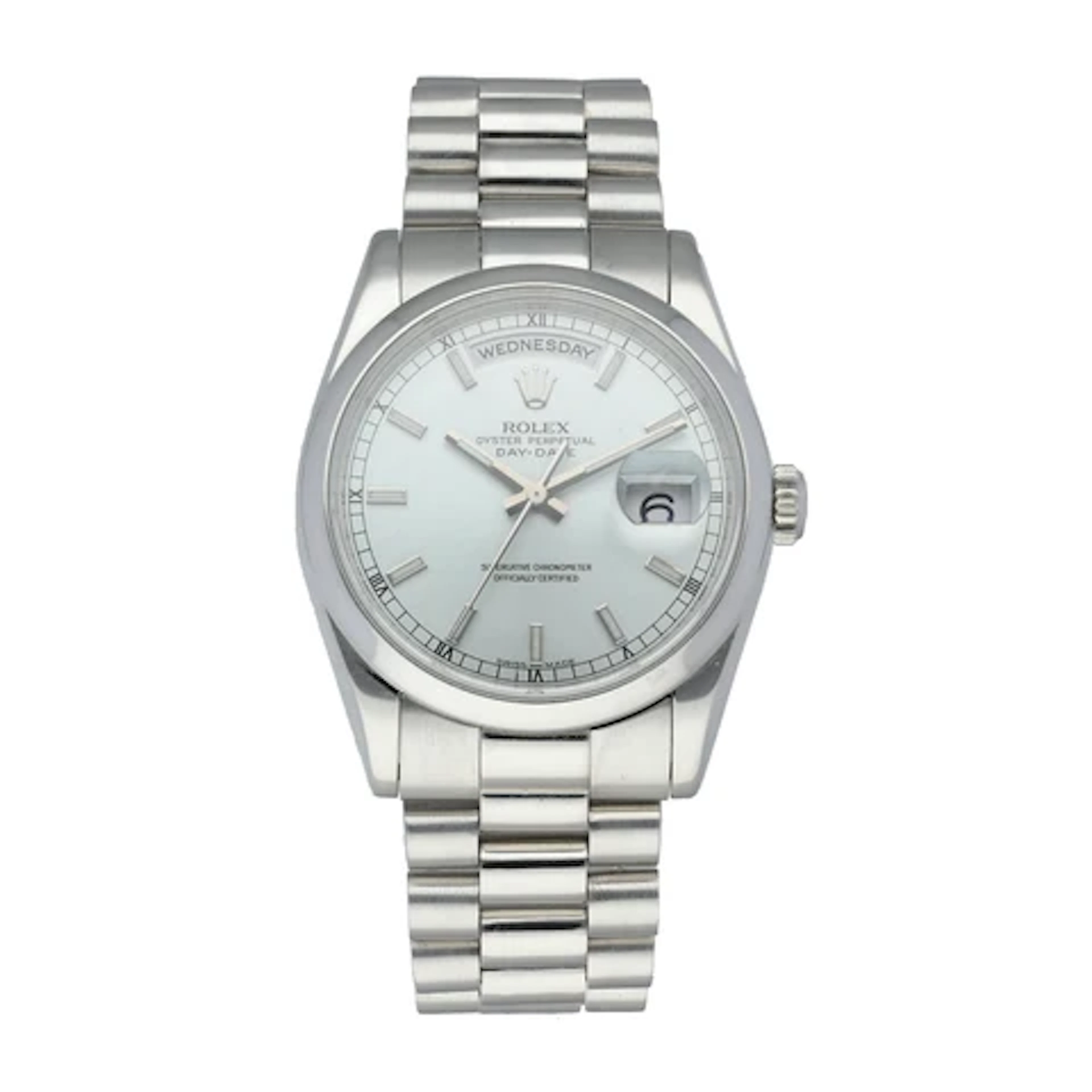 Rolex Day-Date 118206 Platinum mens Watch