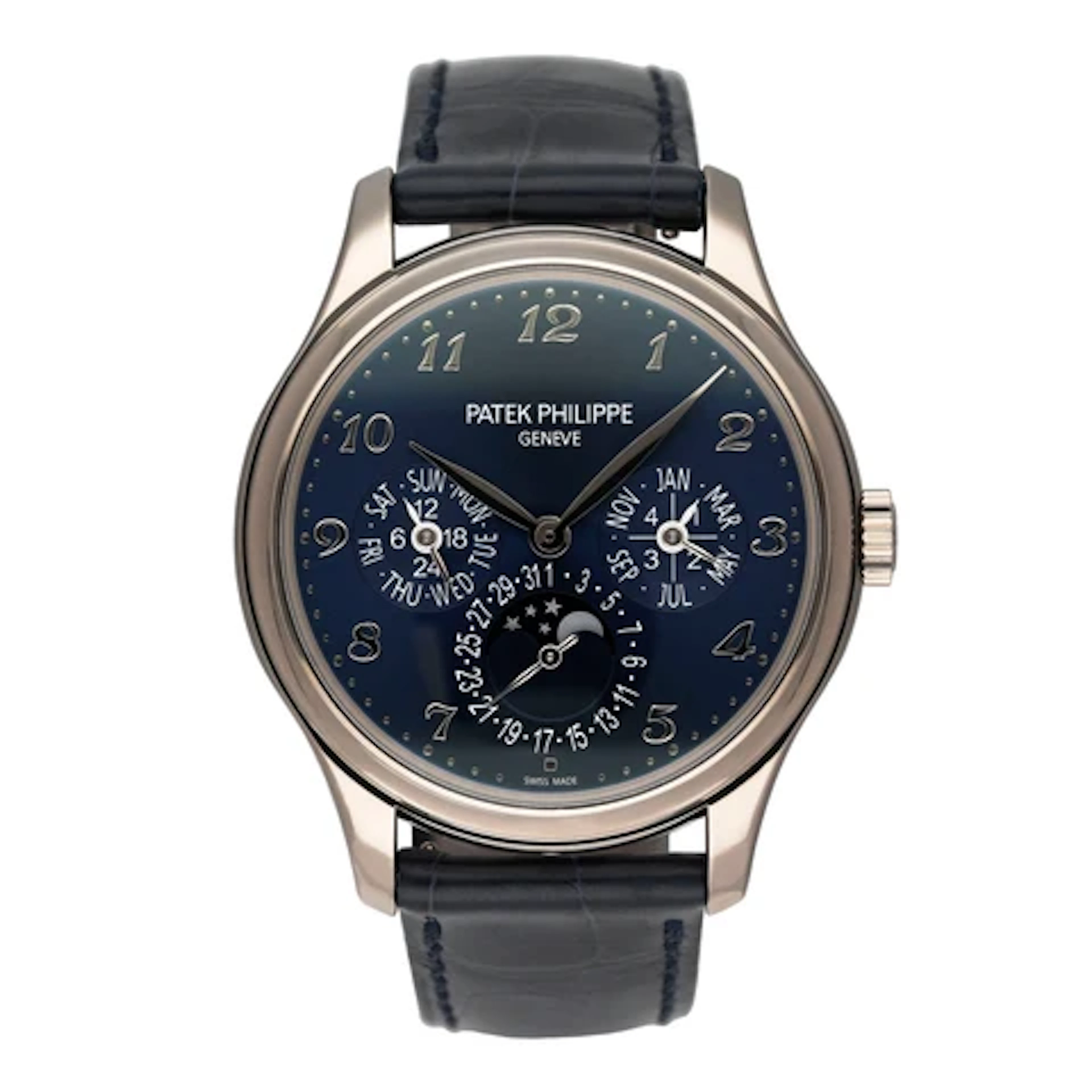 Patek Philippe Grand Complications 5327G Blue Dial Mens Watch Box Papers