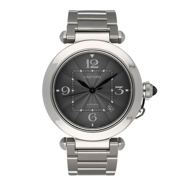 Cartier Pasha WSPA0026 Grey Dial Mens Watch