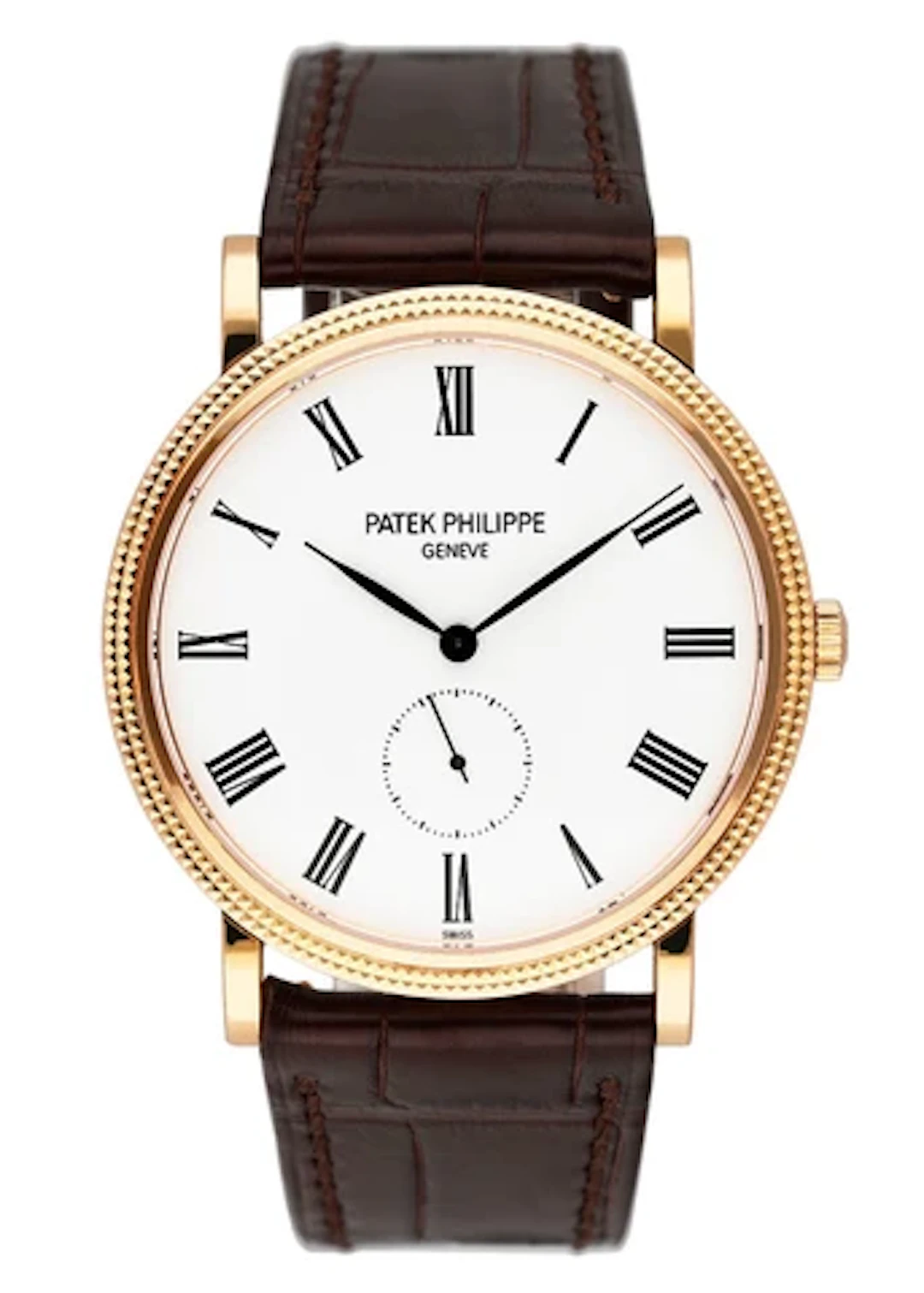 Patek Philippe Calatrava 5119R 18K Rose Gold Mens Watch Box Papers