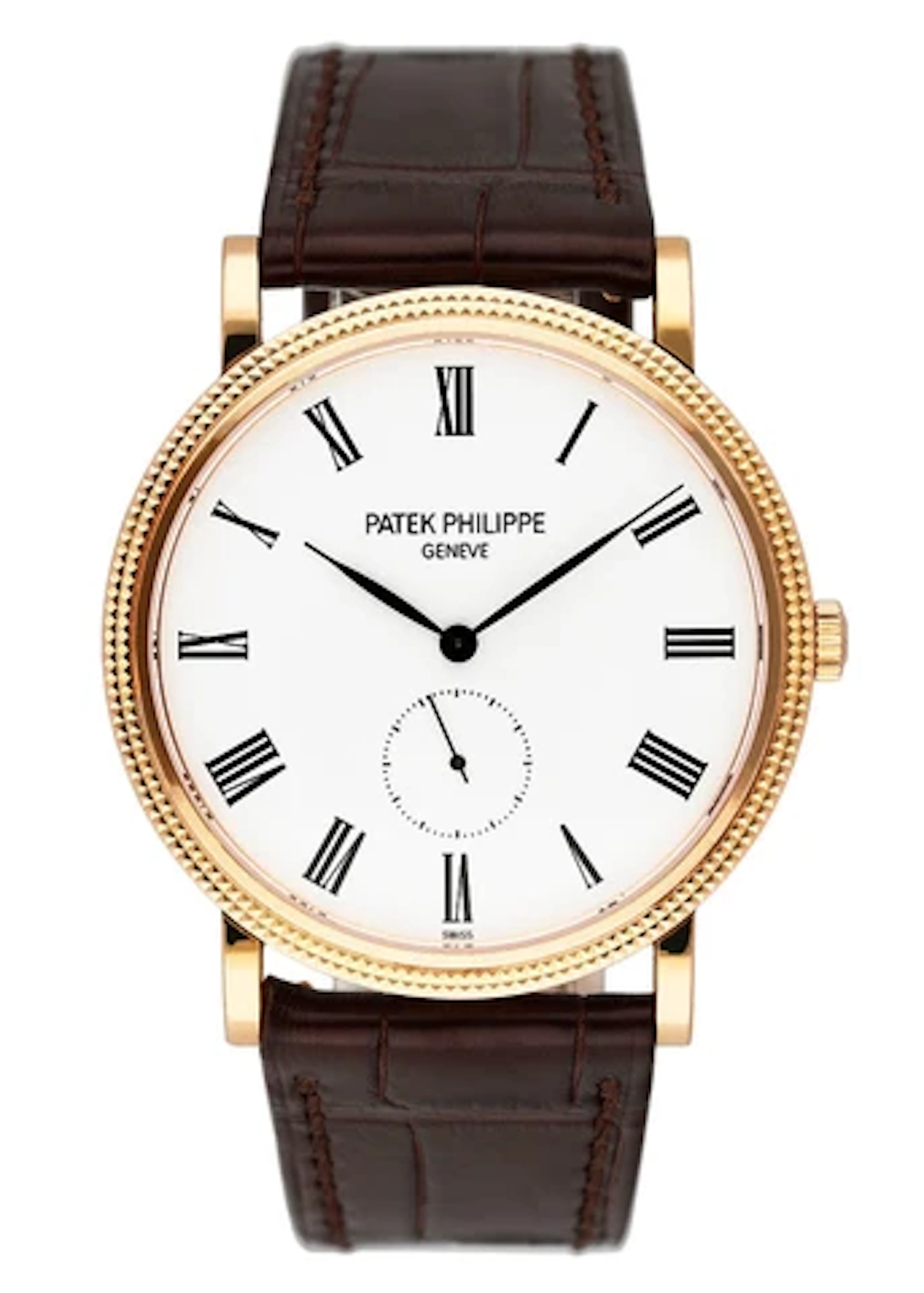 Patek Philippe Calatrava 5119R 18K Rose Gold Mens Watch Box Papers