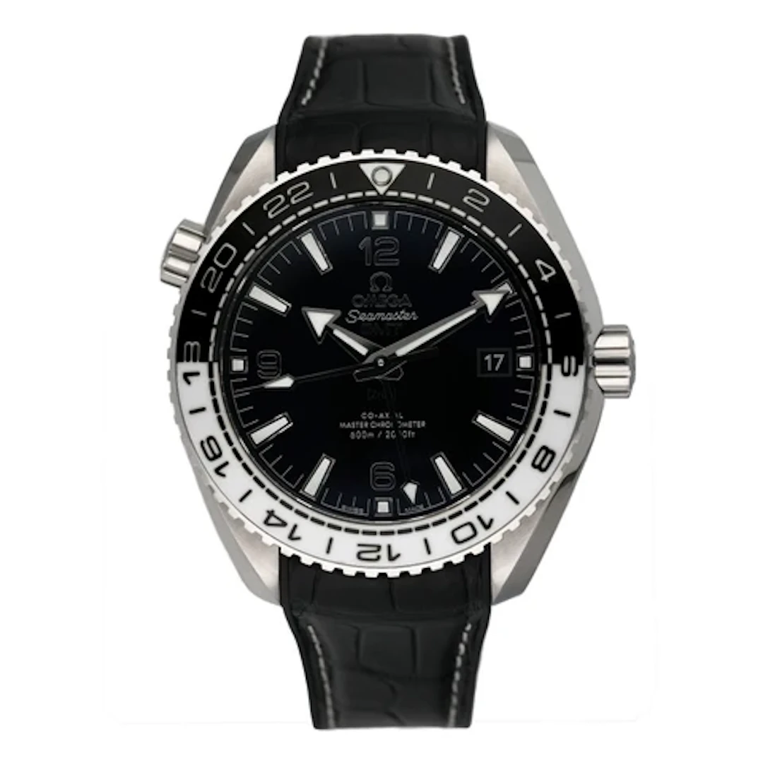 Omega Seamaster Planet Ocean 215.33.44.22.01.001 Black Dial Mens Watch
