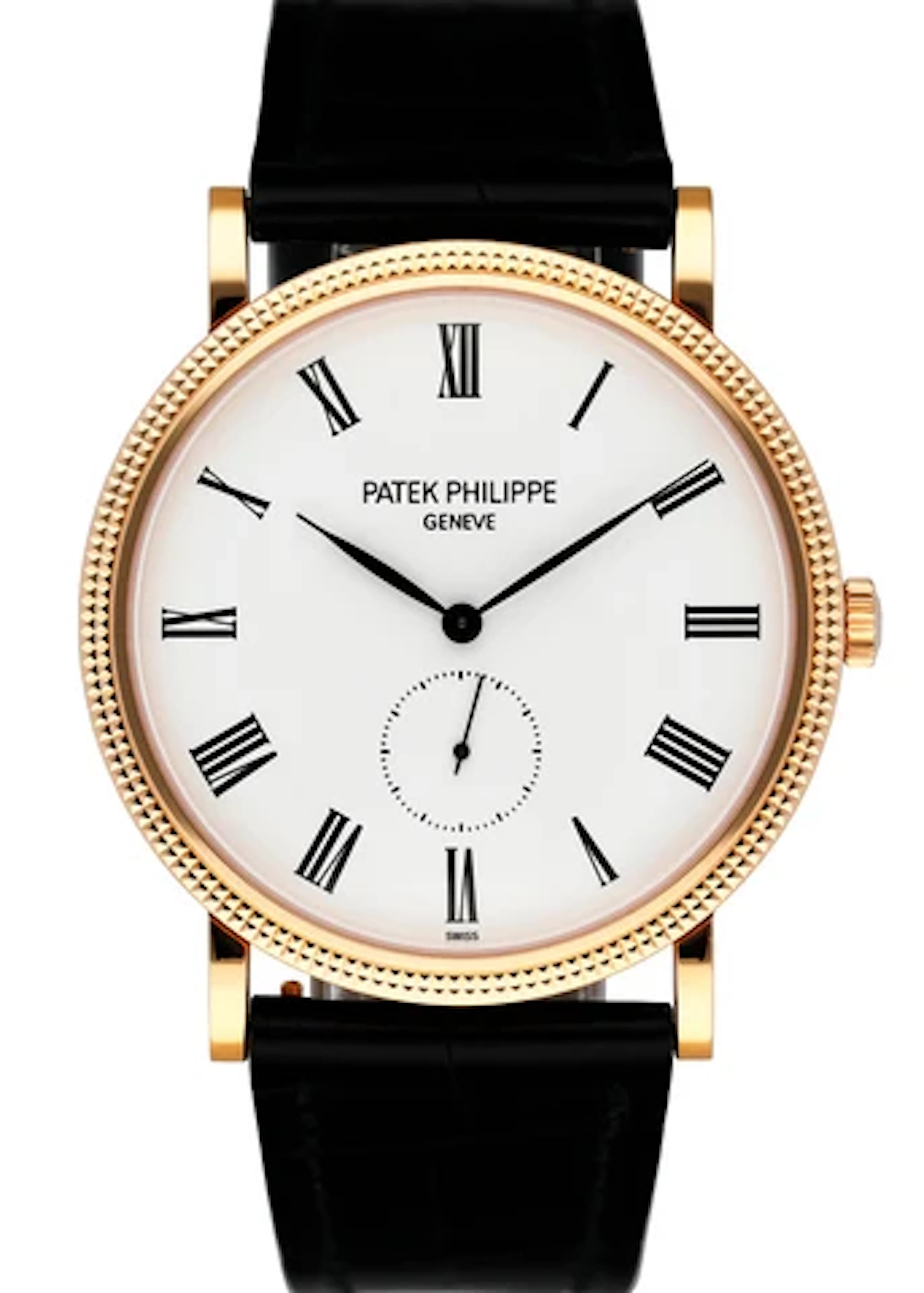 Patek Philippe Calatrava 5119R 18K Rose Gold Mens Watch Papers