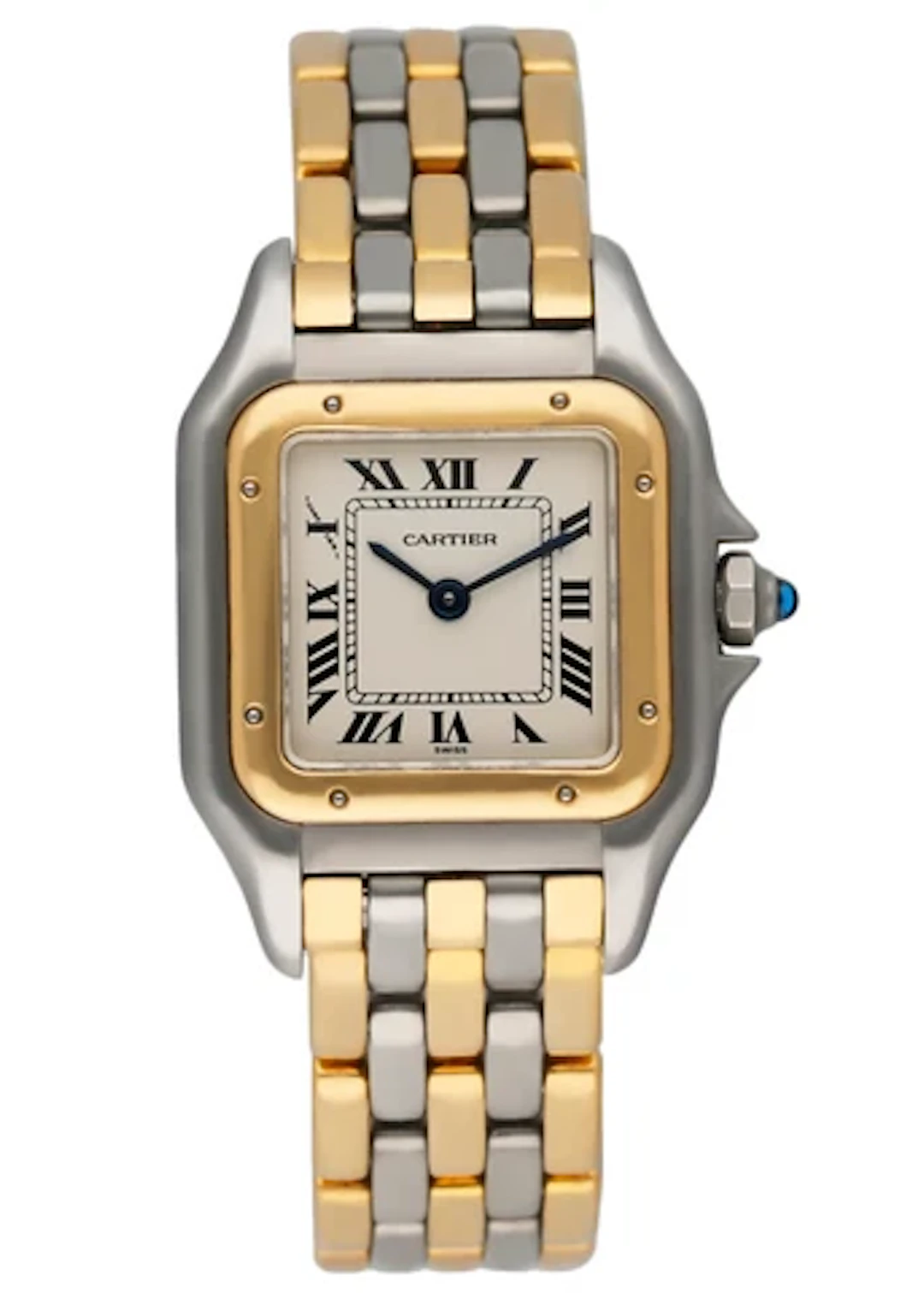 Cartier Panthere 166921 3 Row Gold Ladies Watch
