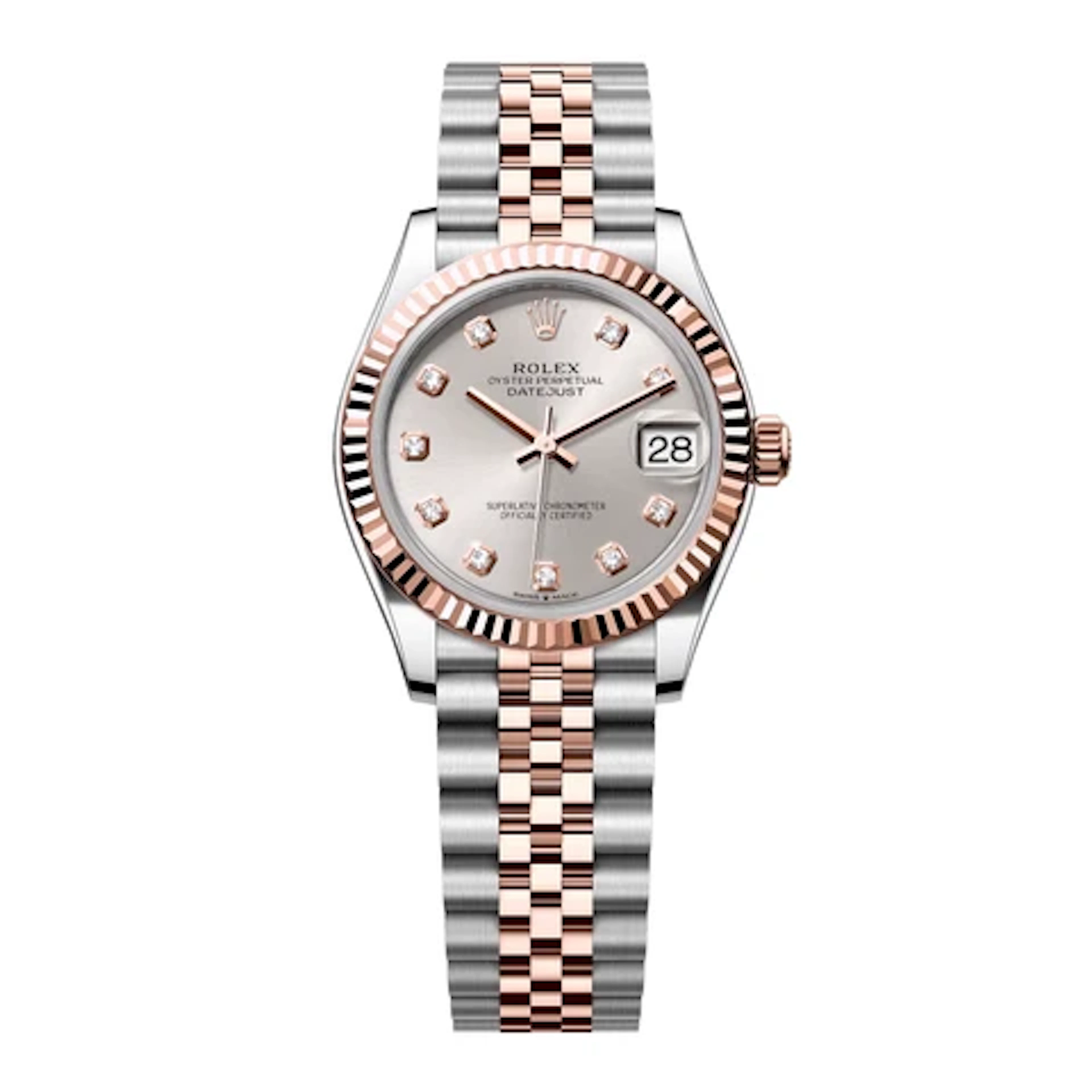 Rolex Datejust 278271 Silver Dial Ladies Watch Box Papers