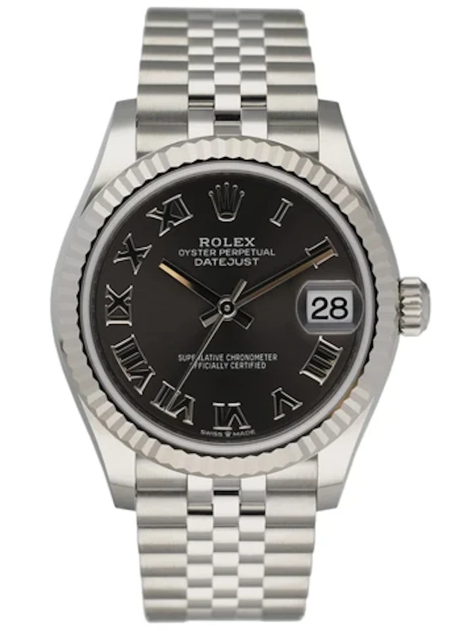 Rolex Datejust 278274 Dark Grey Dial Ladies Watch Box Papers