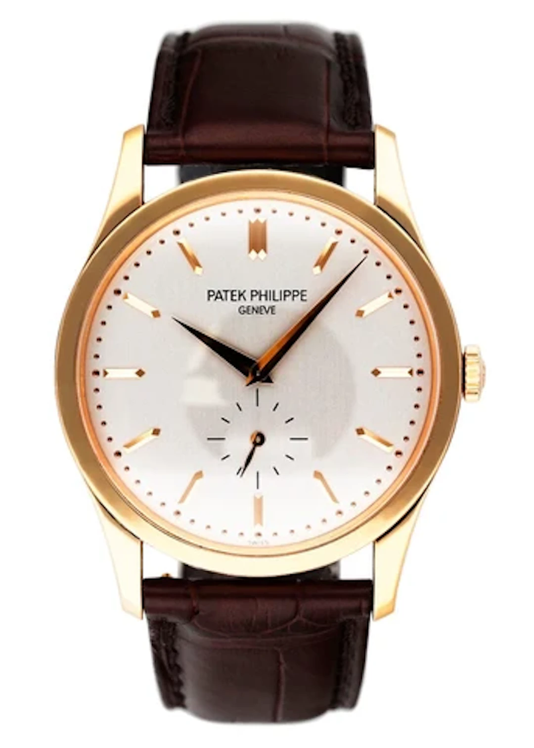 Patek Philippe Calatrava 5196R 18K Rose Gold Mens Watch