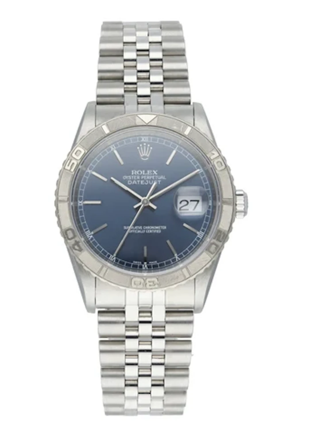 Rolex Datejust Turn-O-Graph 16264 Mens Watch