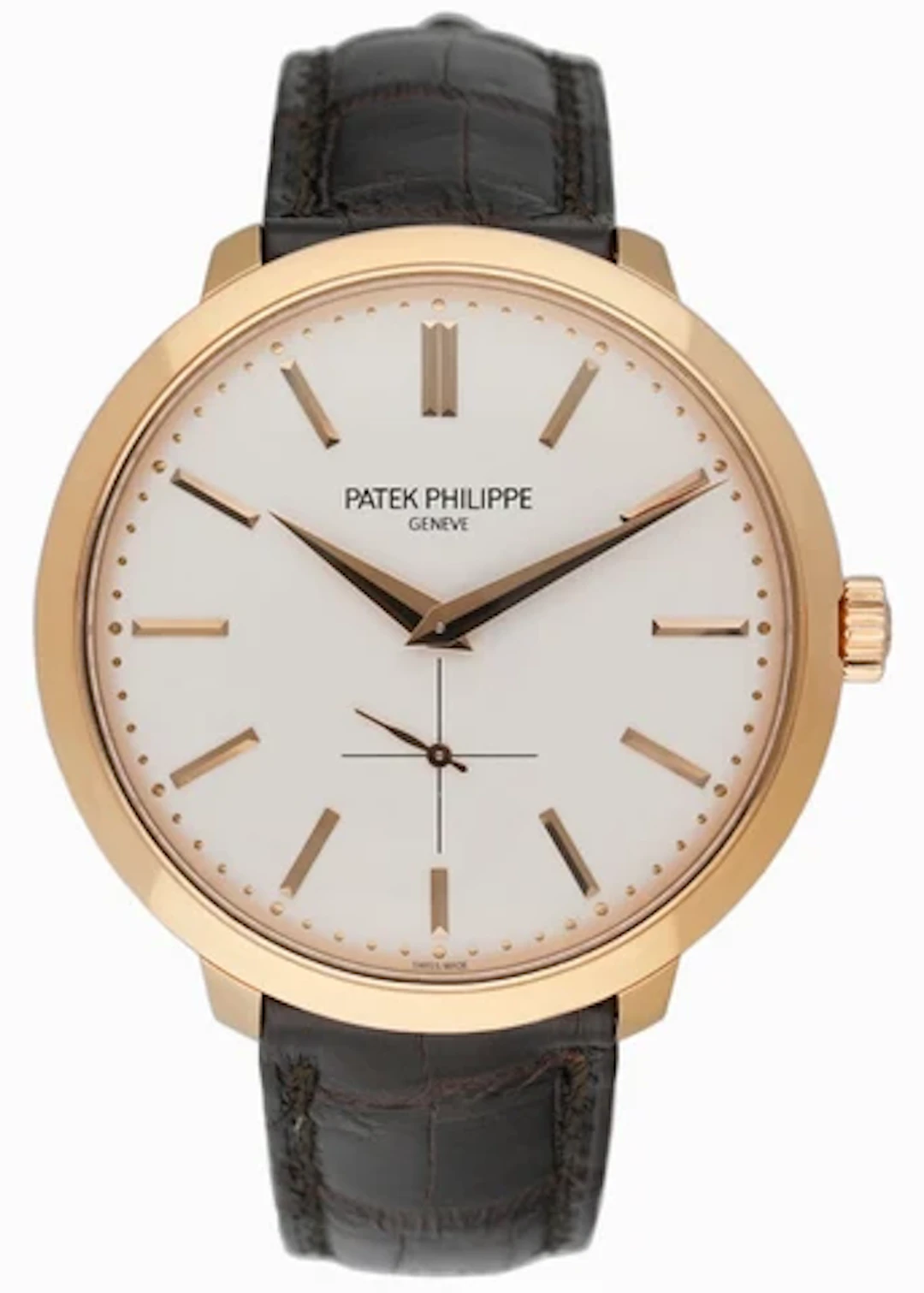 Patek Philippe Calatrava 5123R 18K Rose Gold Mens Watch With Papers