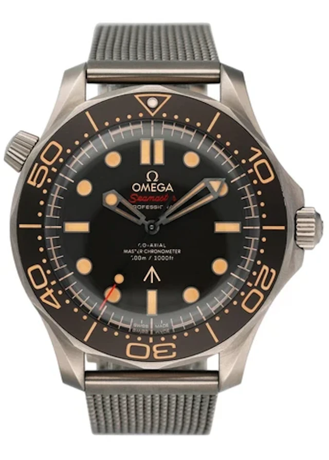 Omega Seamaster Diver 300 M Co-Axial "007 Edition" Mens Watch Box Papers