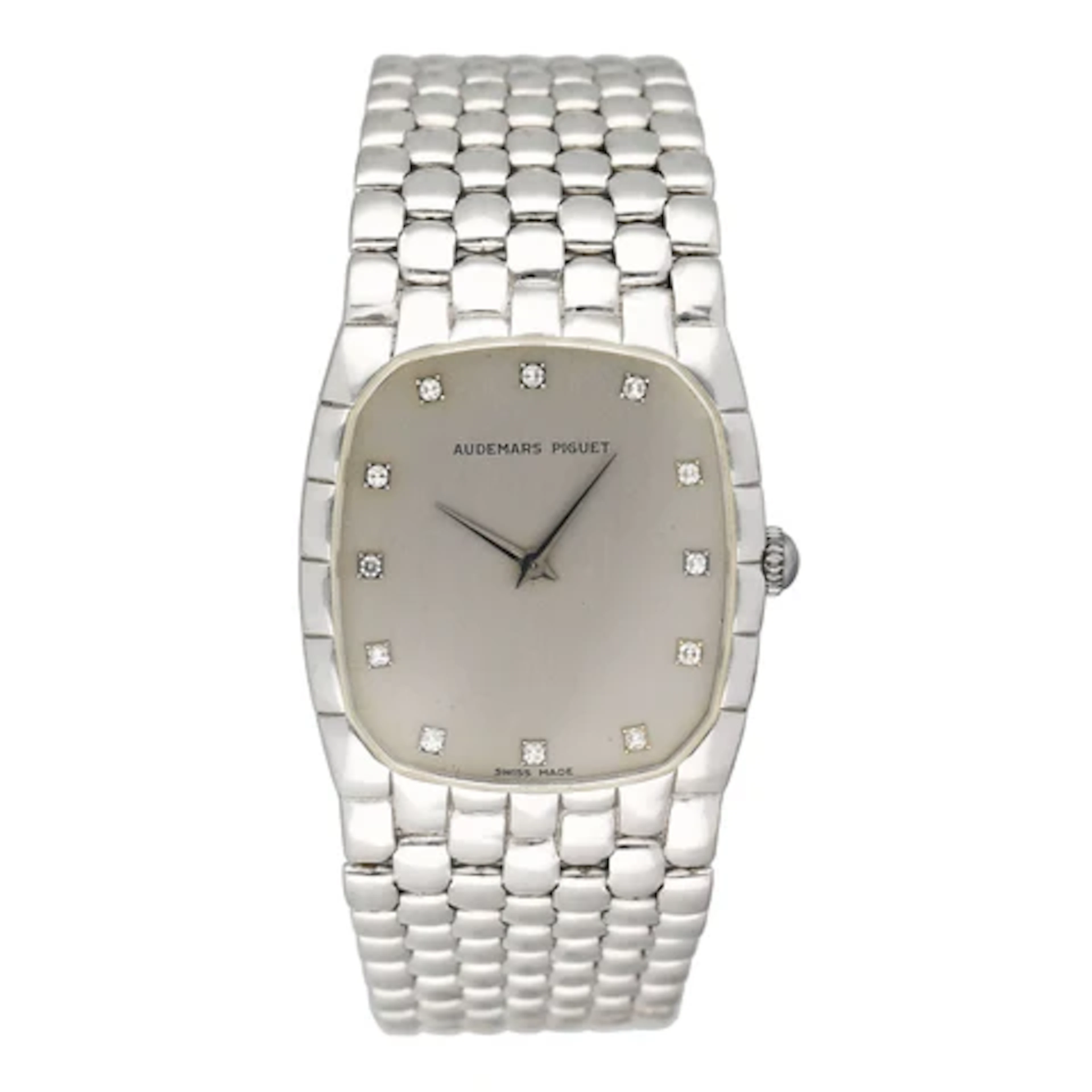 Audemars Piguet 14126.791 Diamond Silver Dial 18K White Gold Ladies