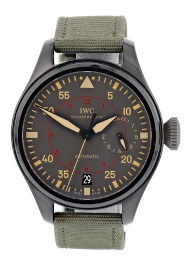 IWC Schaffhausen Pilot Top Gun Miramar IW501902 Anthracite Dial Mens Watch