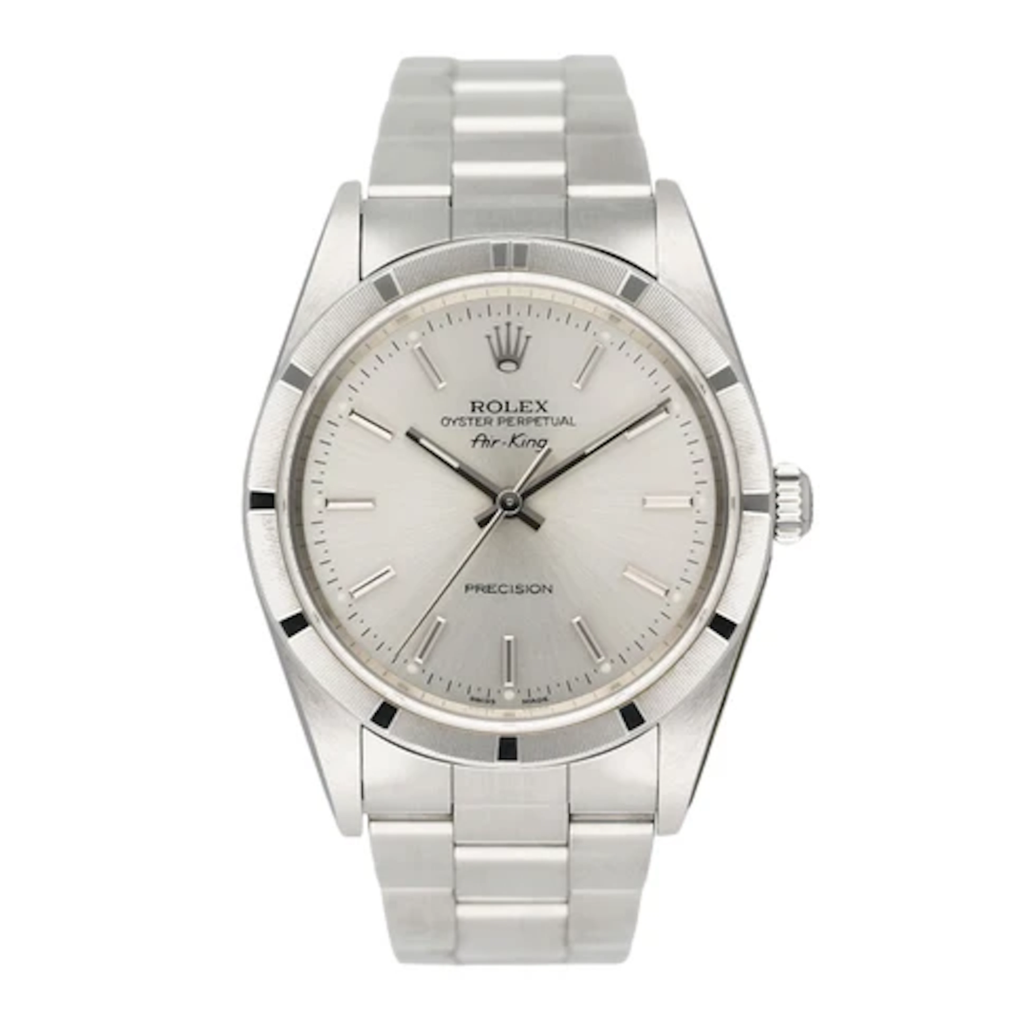 Rolex Air King Precision 14010 Mens Watch Box Papers
