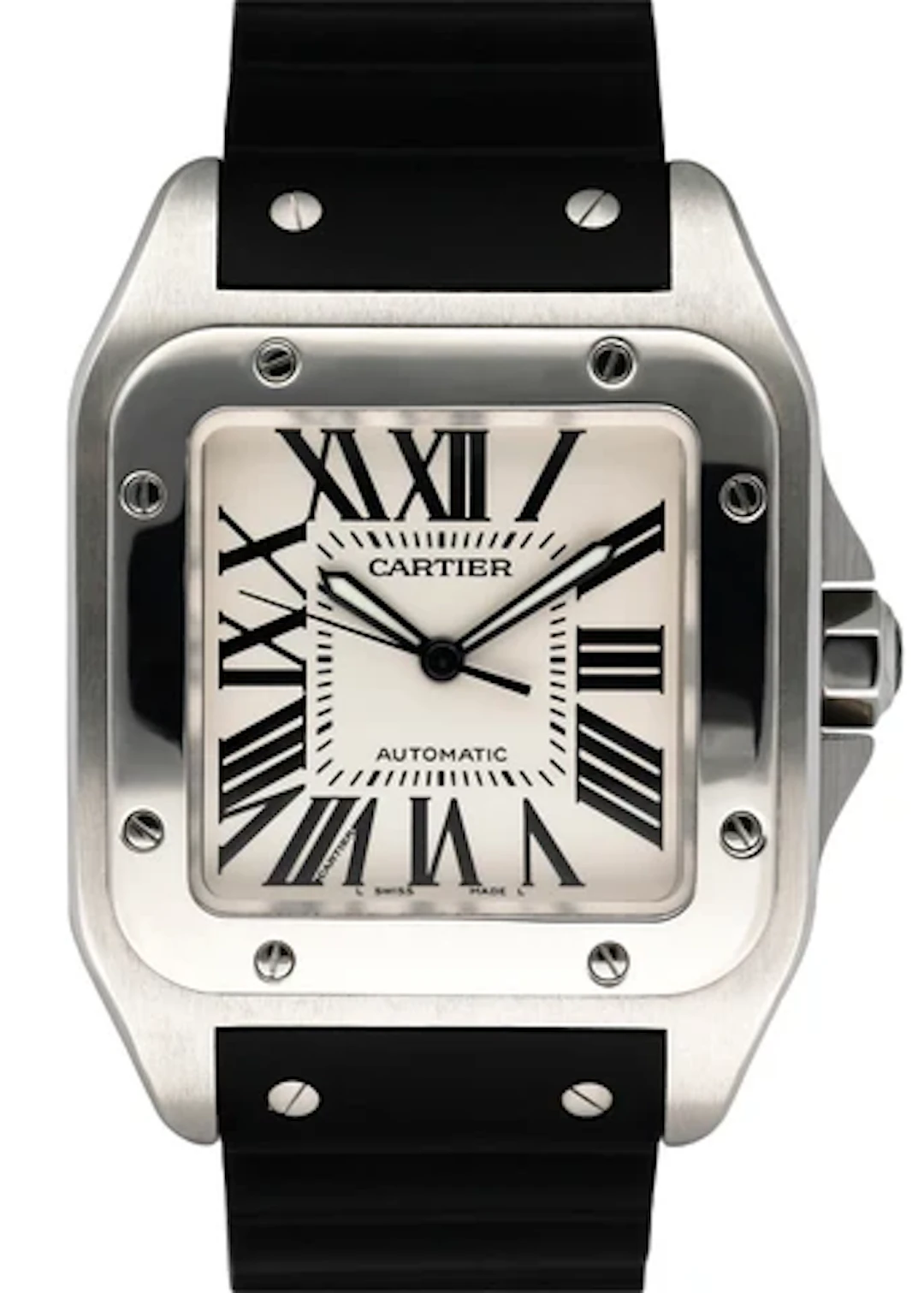 Cartier Santos-100 W20073X8 Mens Watch Box & Papers