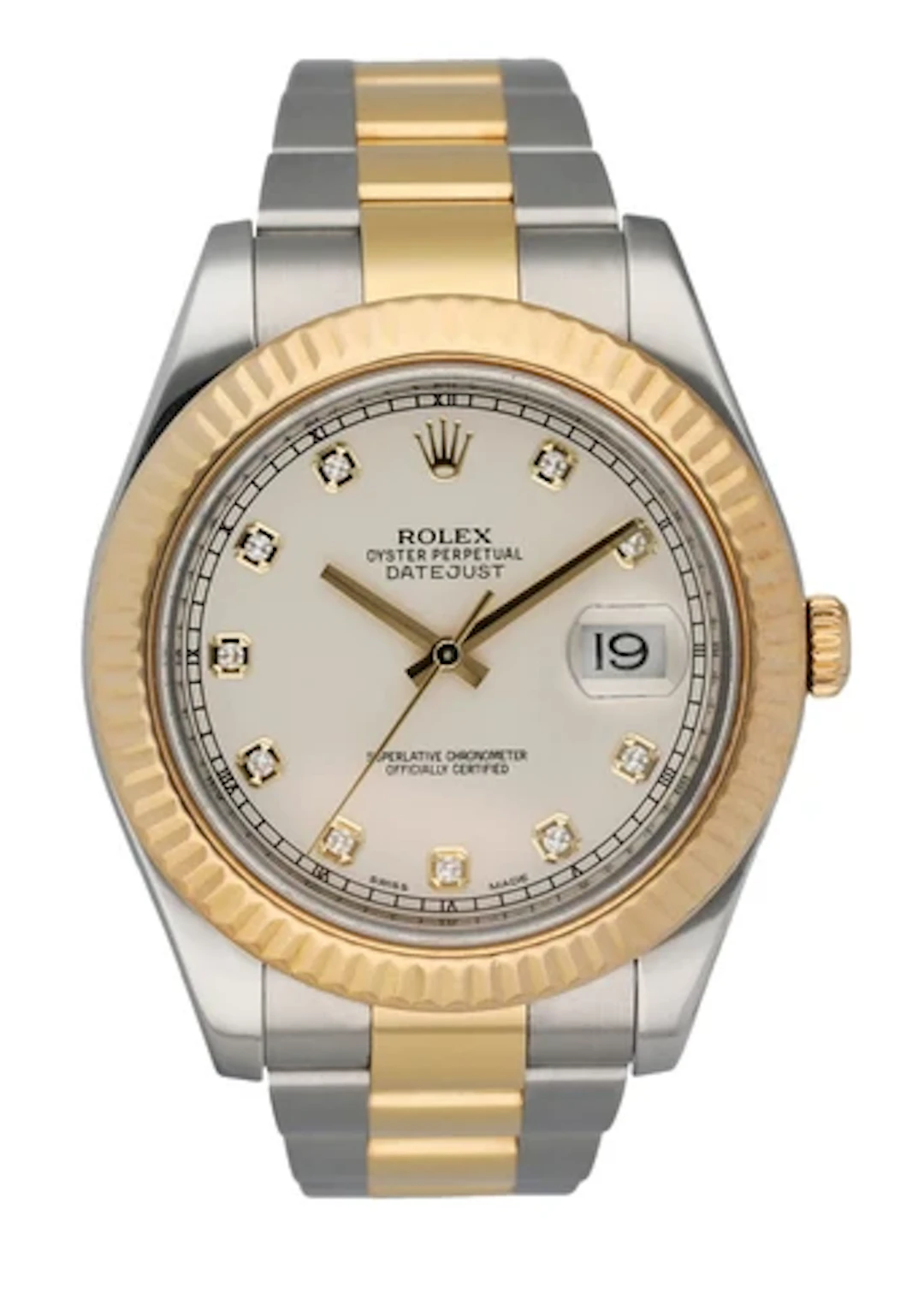 Rolex Datejust 41 116333 Stainless Steel & 18K Yellow Gold Mens Watch