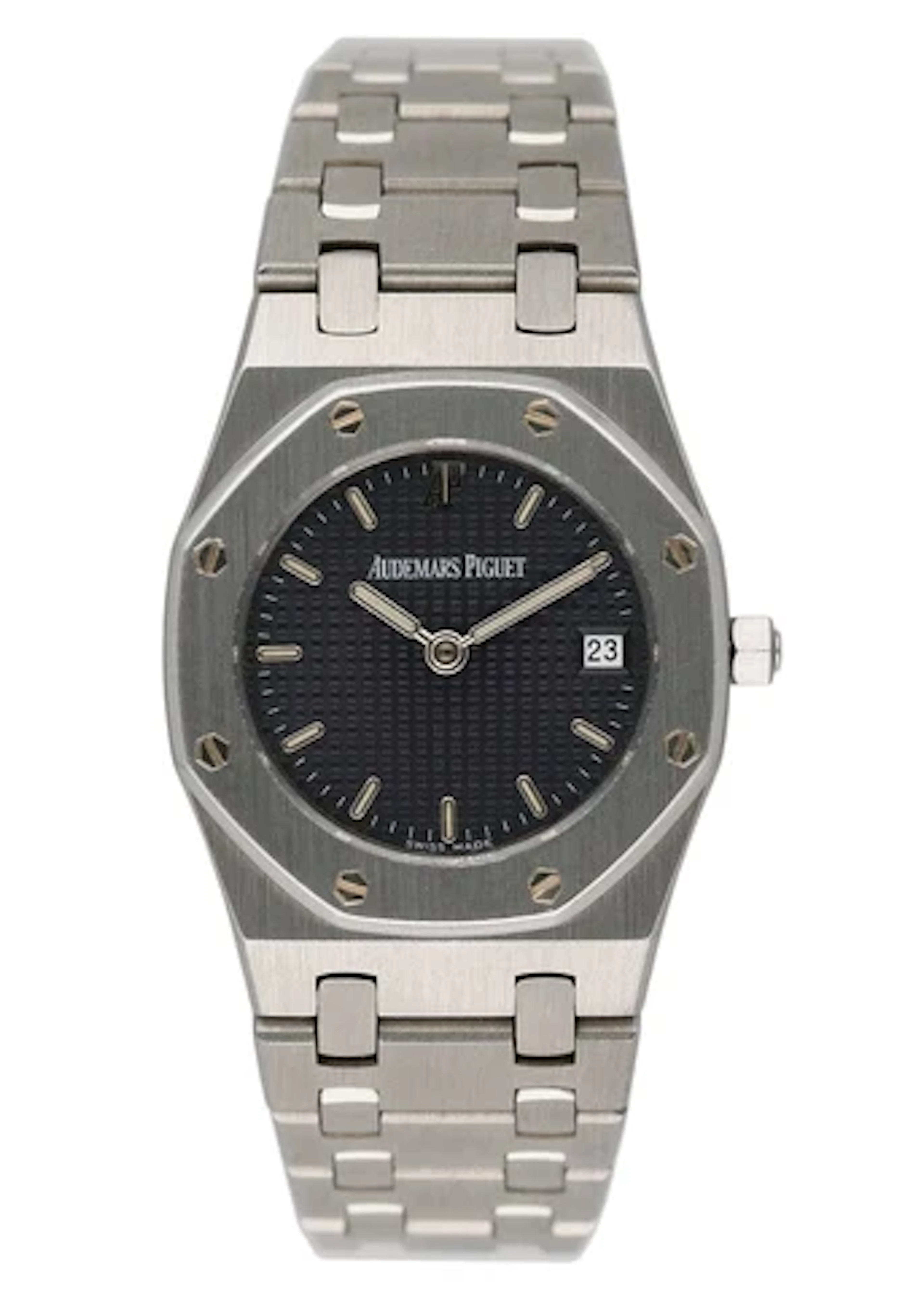 Audemars Piguet Royal Oak Black Dial Stainless Steel Ladies Watch