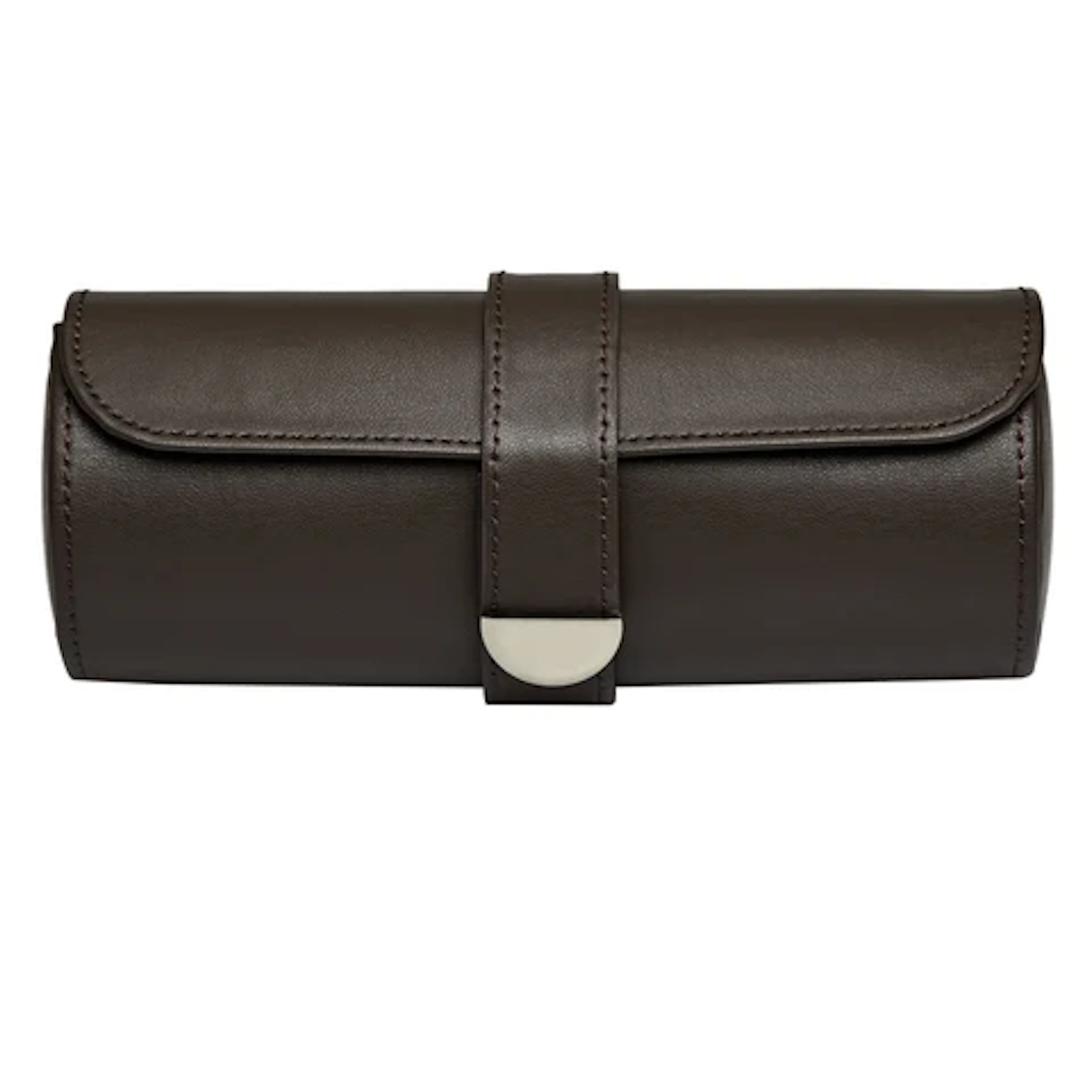 Earth Triple Watch Roll - Coffee