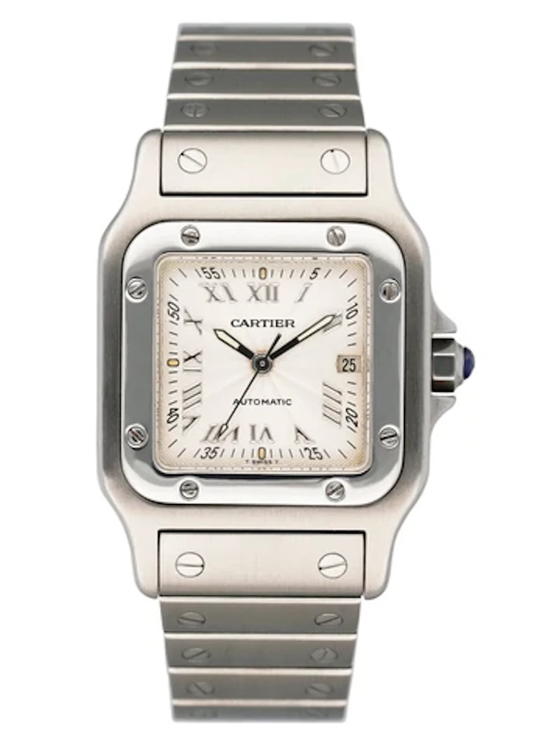 Cartier Santos Galbee W20040D6 Stainless Steel Ladies Watch