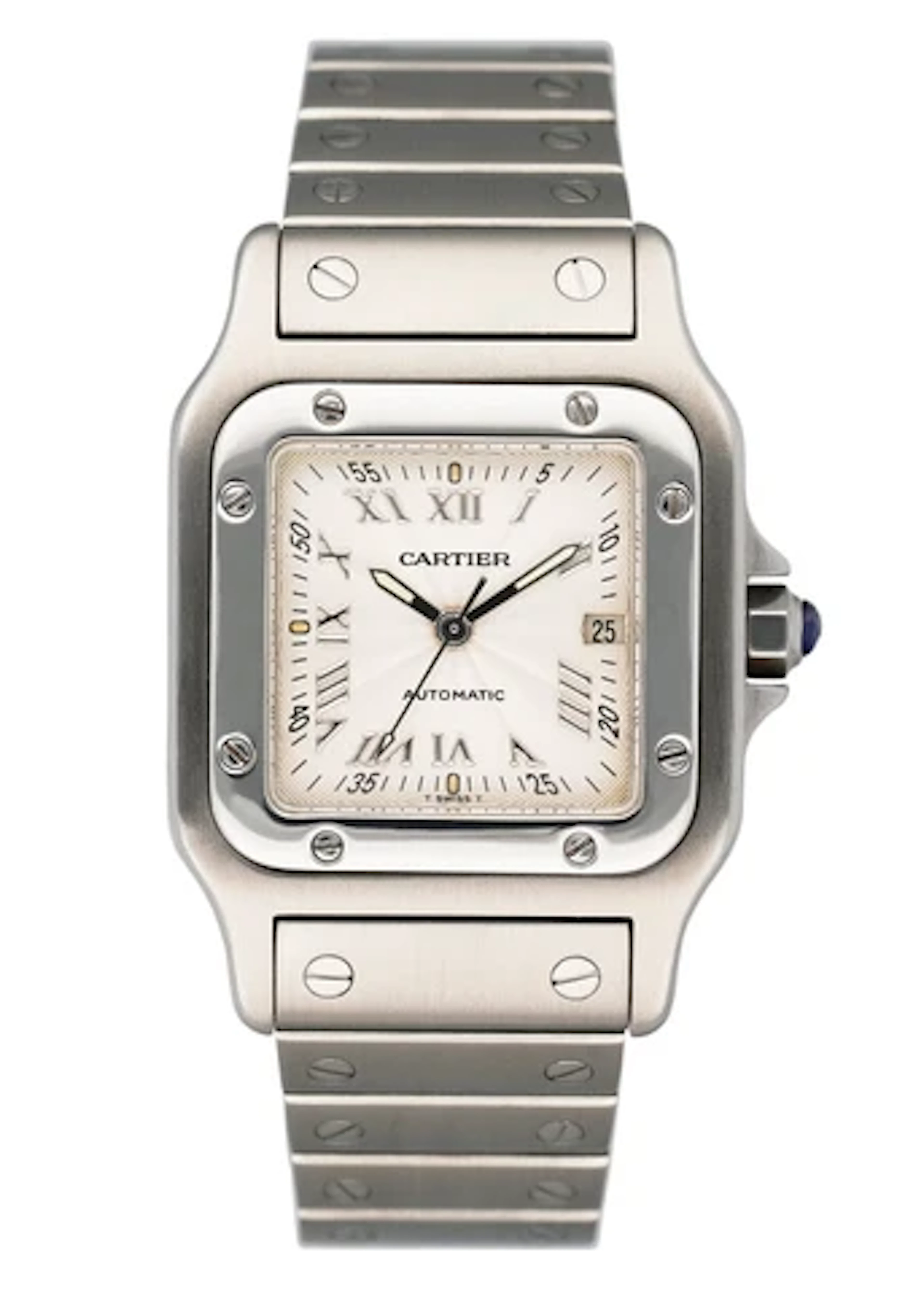 Cartier Santos Galbee W20040D6 Stainless Steel Ladies Watch