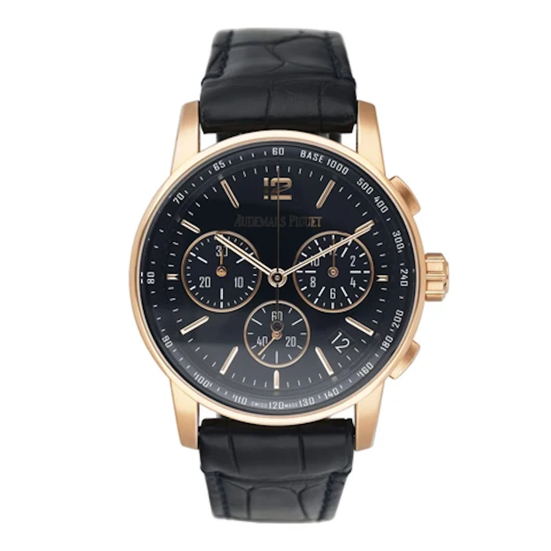 Audemars Piguet Code 11.59 26393OR Blue Dial Mens Watch Box Papers
