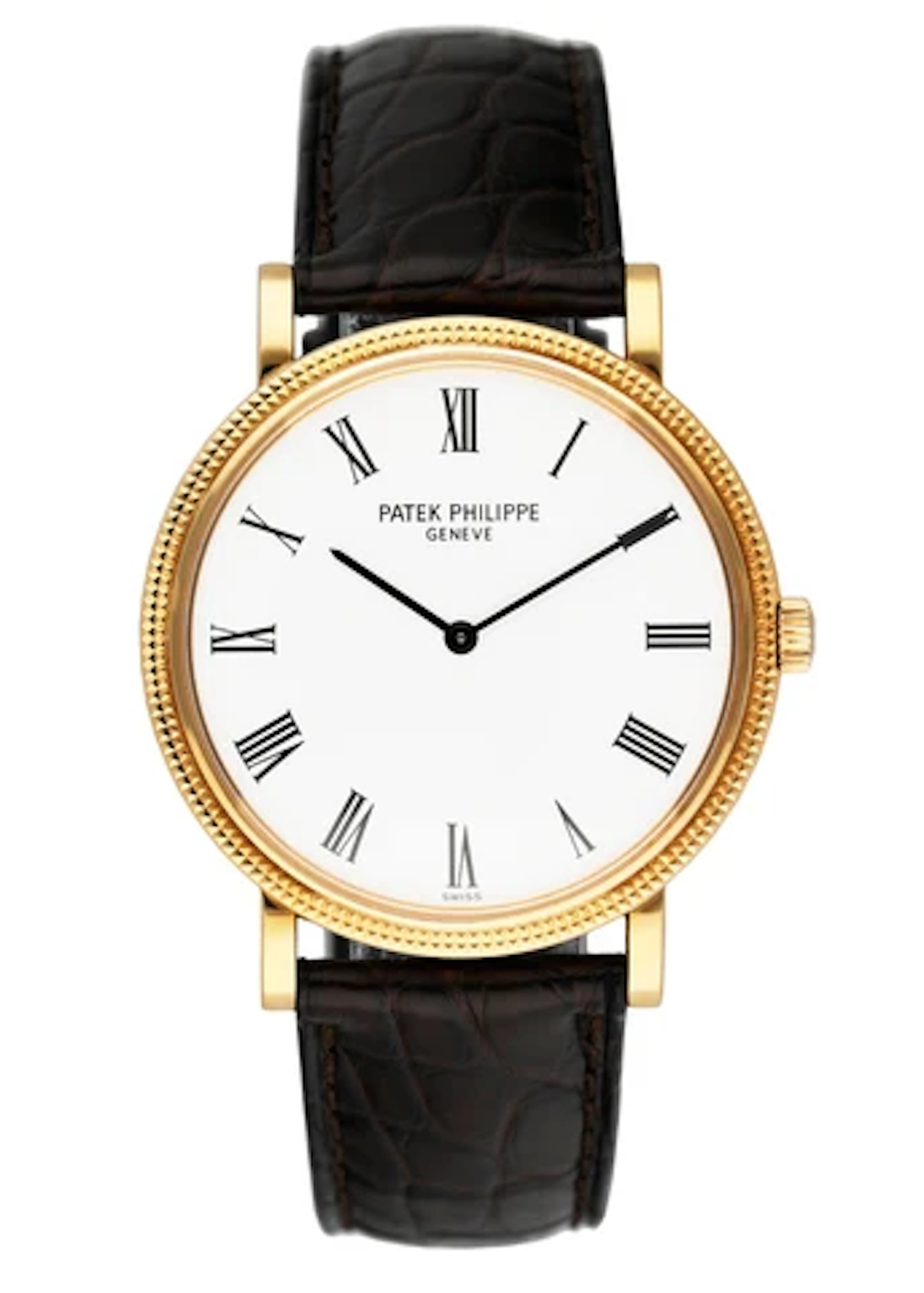 Patek Philippe Calatrava 5120J 18K Yellow Gold Mens Watch Box Papers