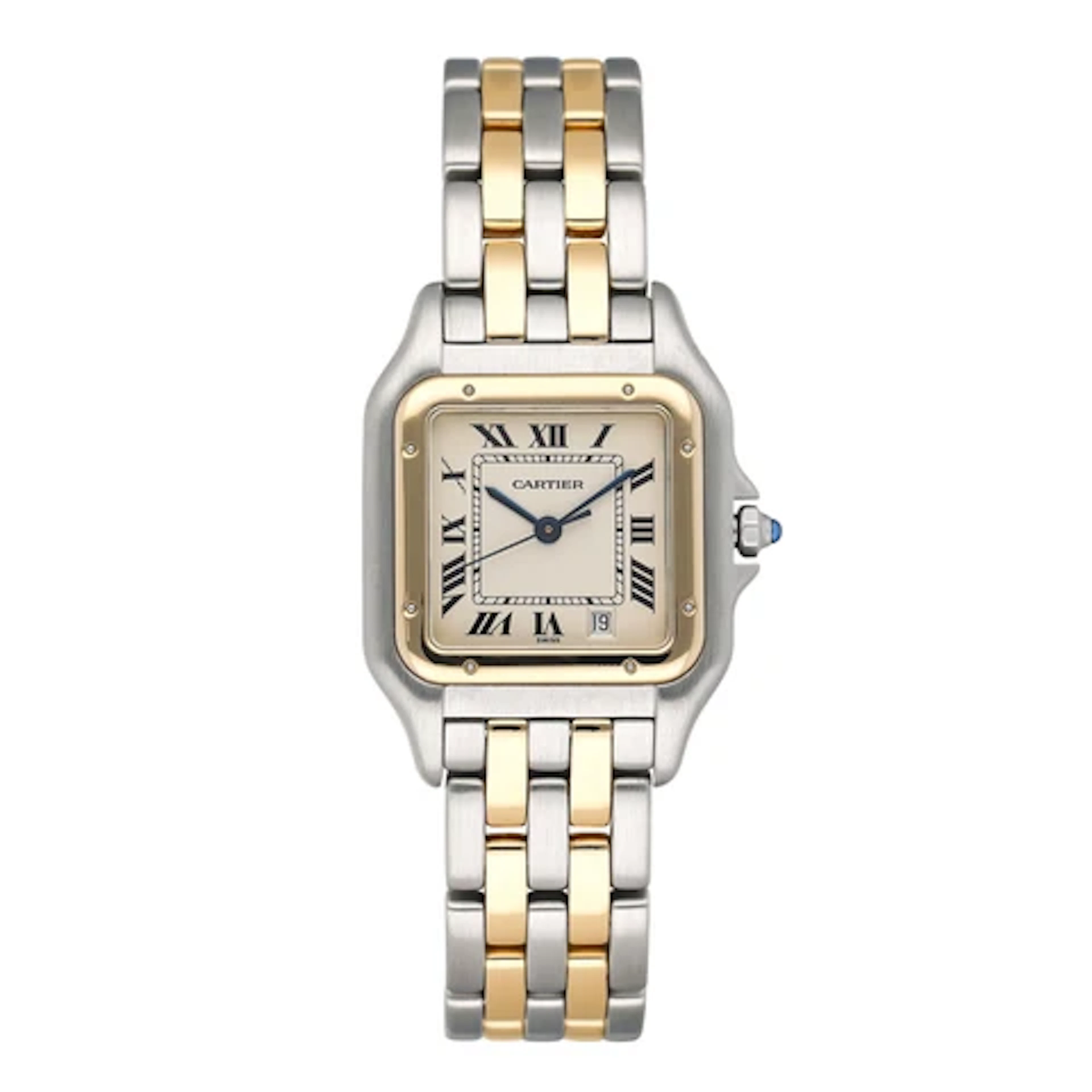 Cartier Panthere W25028B6 Midsize Two Tone Ladies Watch