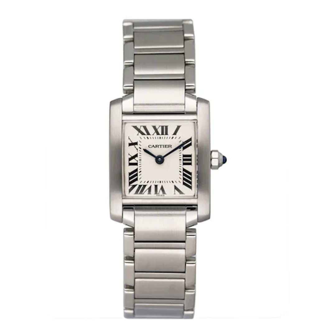 Cartier Tank Francaise W51008Q3 Stainless Steel Ladies Watch