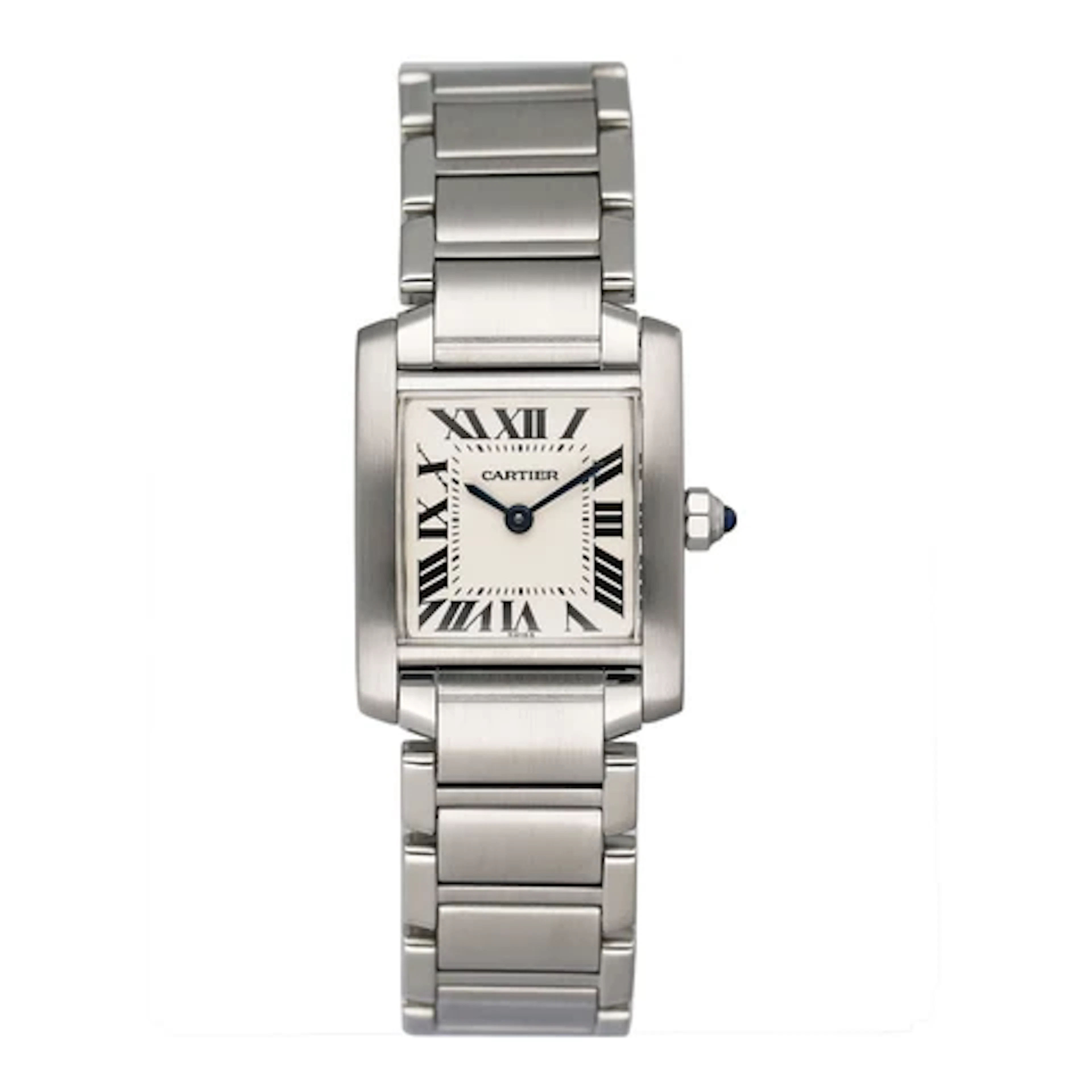 Cartier Tank Francaise W51008Q3 Stainless Steel Ladies Watch