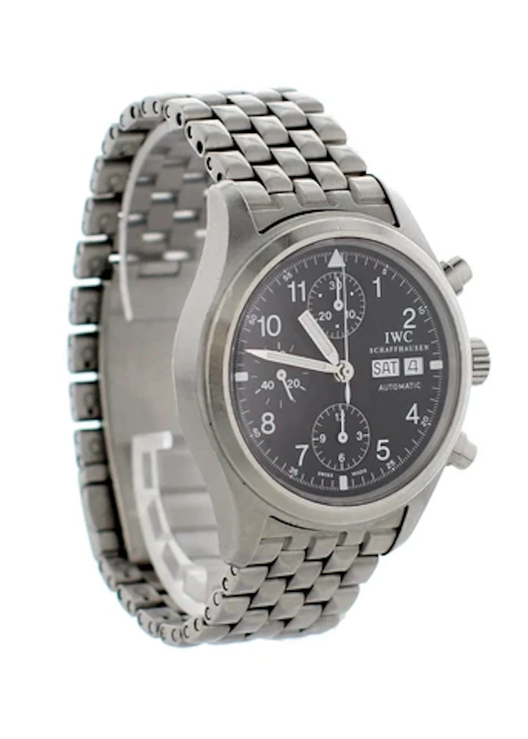 IWC Pilot Der Flieger Chronograph IW3706 Mens Watch